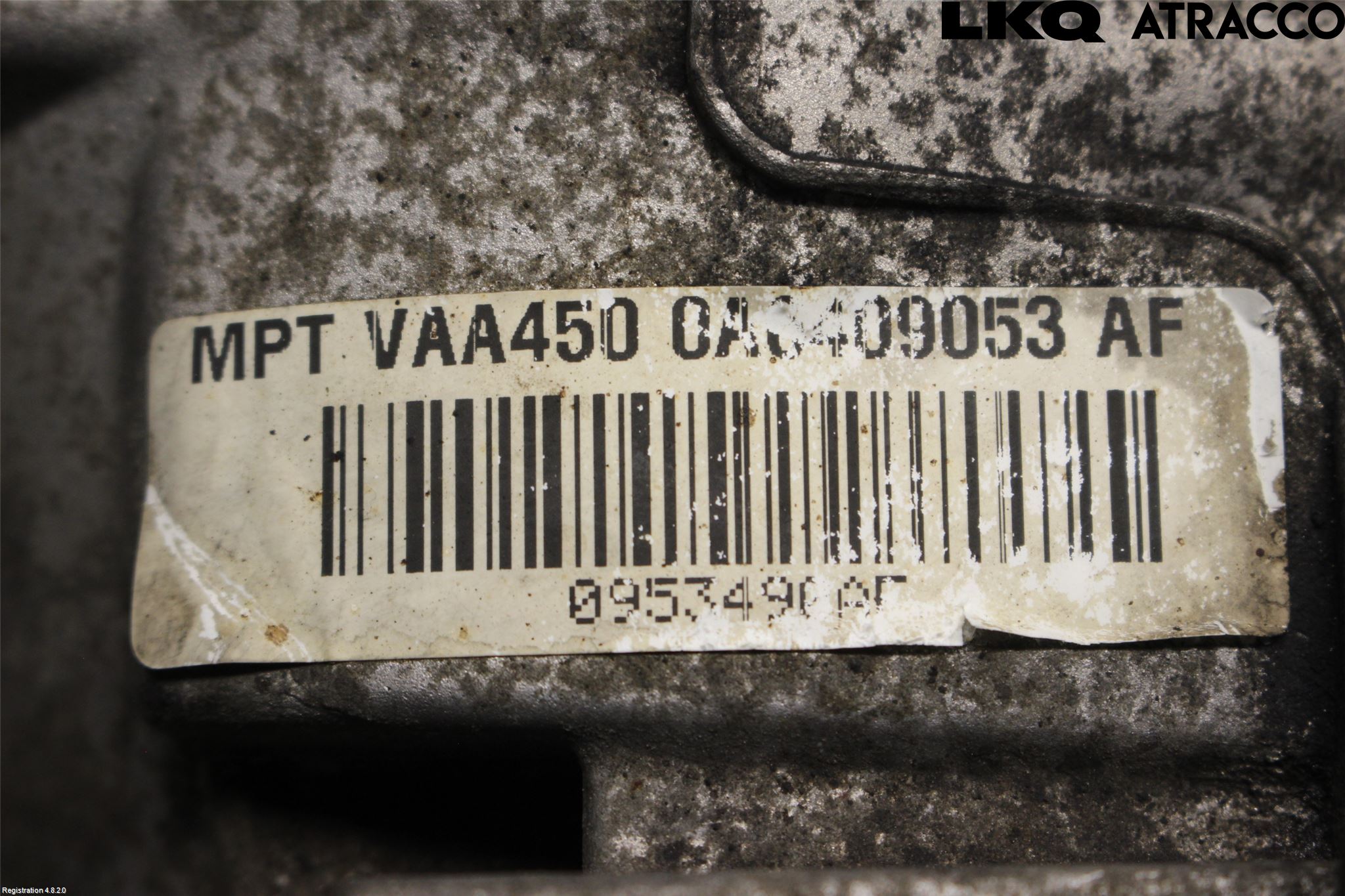 Volkswagen VW TIGUAN 07-16 Gearkasse Fordelingskasse