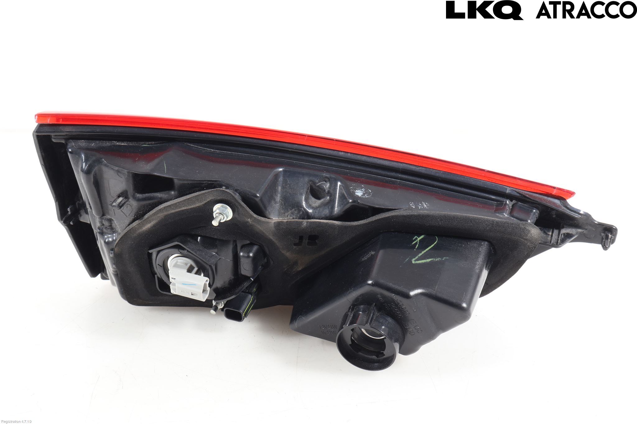 Nissan QASHQAI 14-17 Baklykt Høyre  På Luke(Indre)