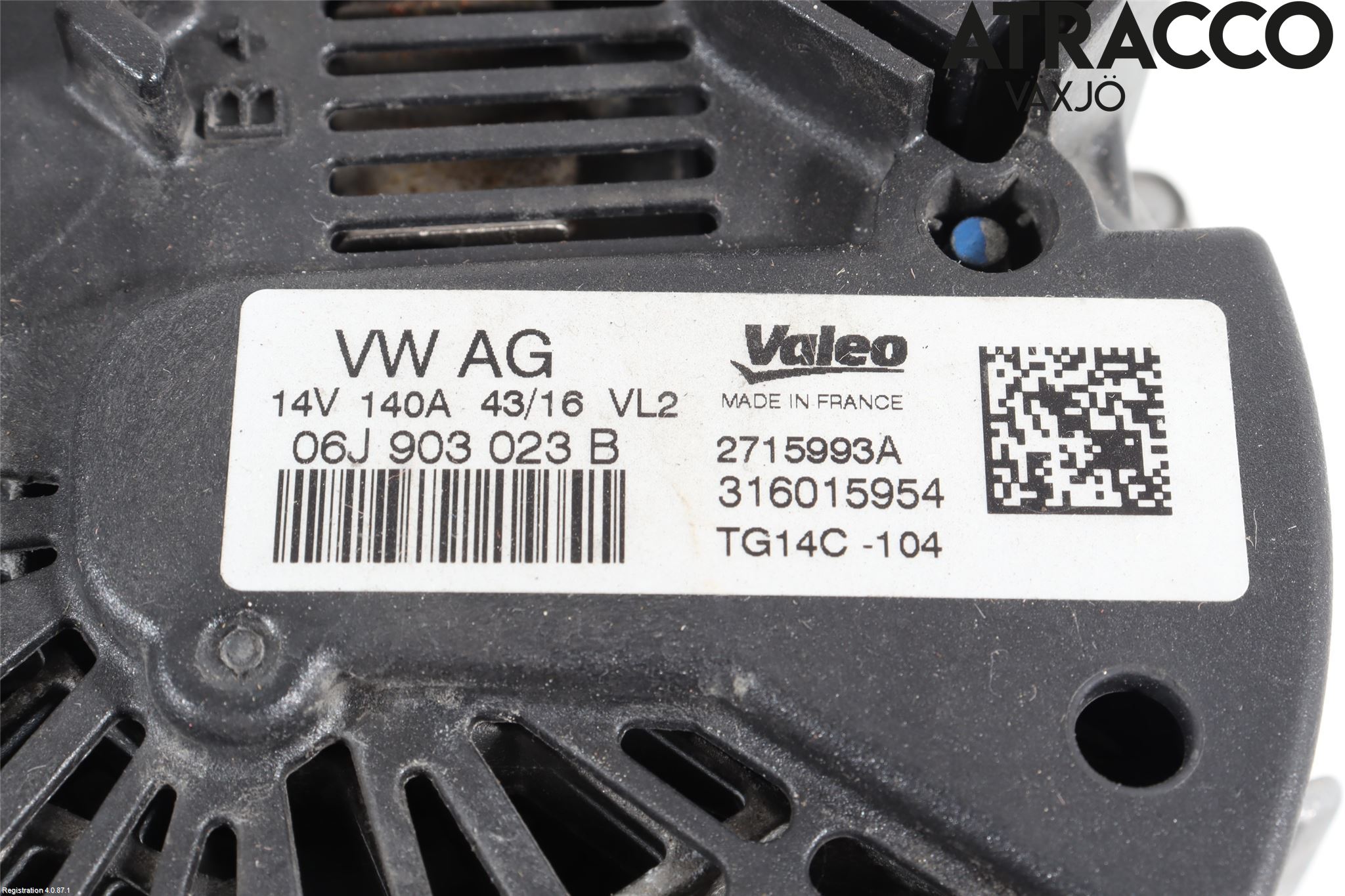 Volkswagen VW GOLF / E-GOLF VII 13-20 Dynamo