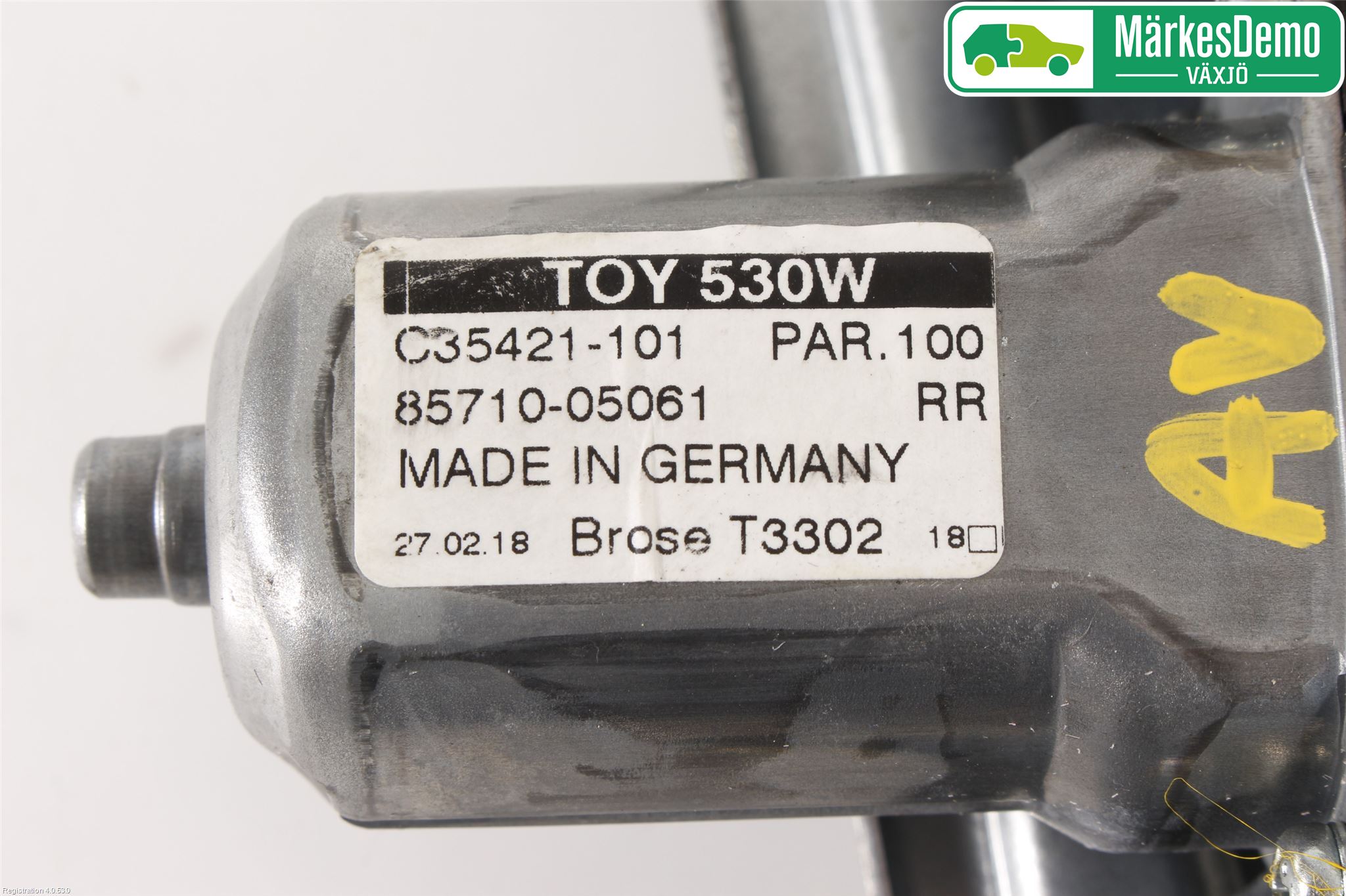Toyota AVENSIS 16-18 Vindusheis El Komp