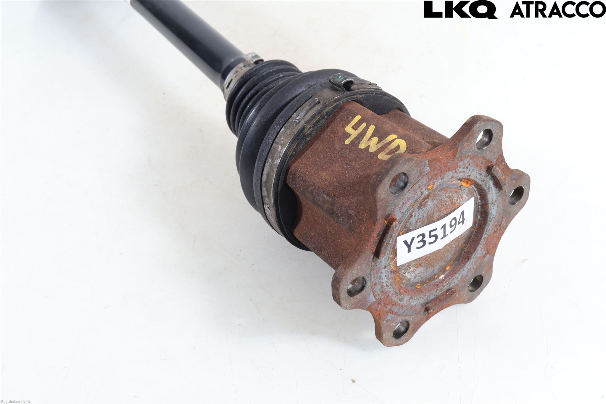 Volkswagen VW PASSAT 11-14 Drivaksel Foran Kompl Høyre