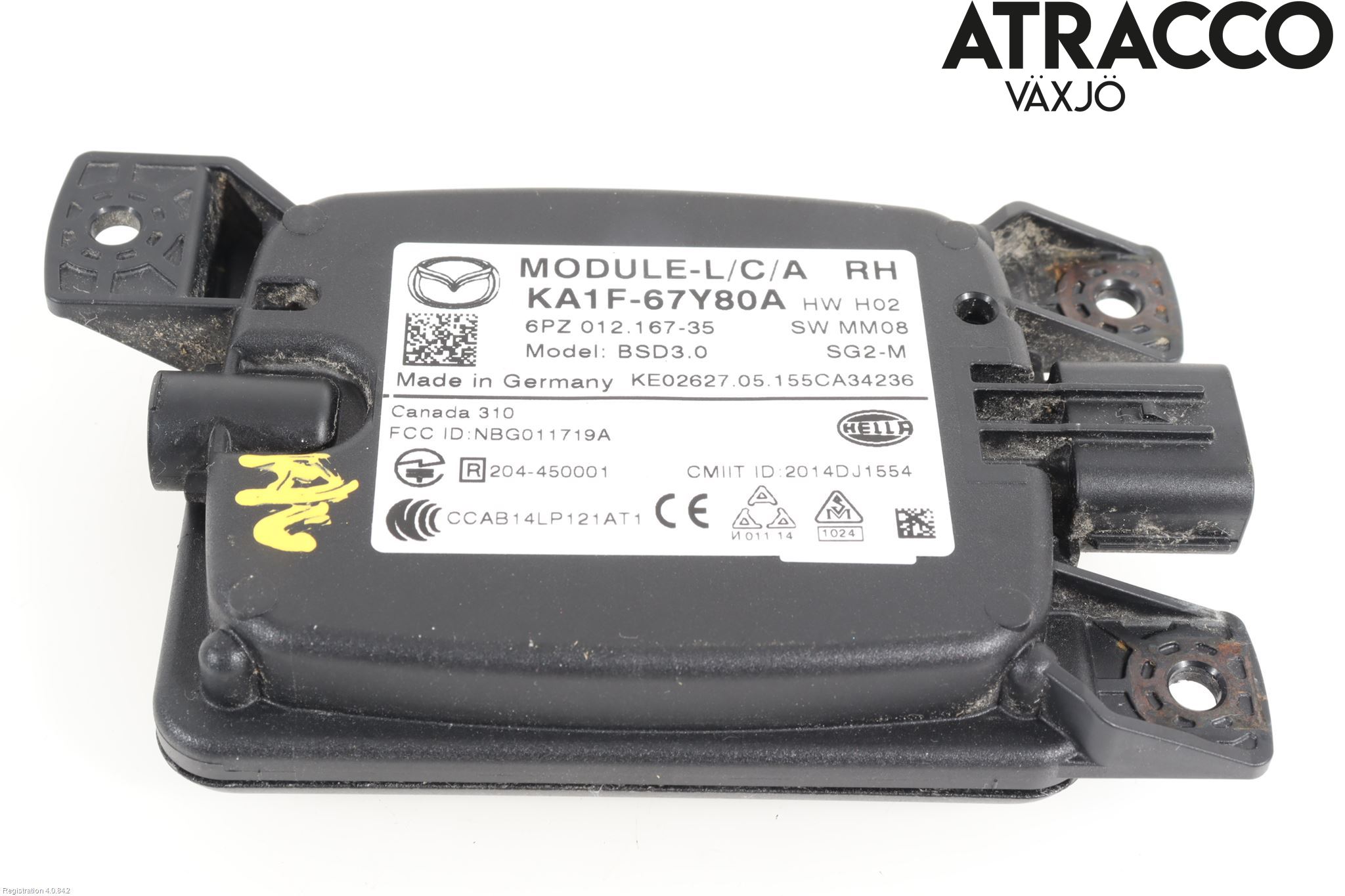 Mazda CX-5 12-17 Sensor Kollisjonsbeskyttelse