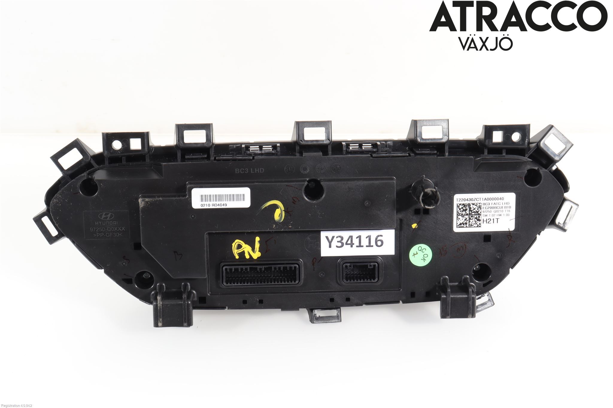 Hyundai BAYON BC3 21- Varme Ac Betjening-Display