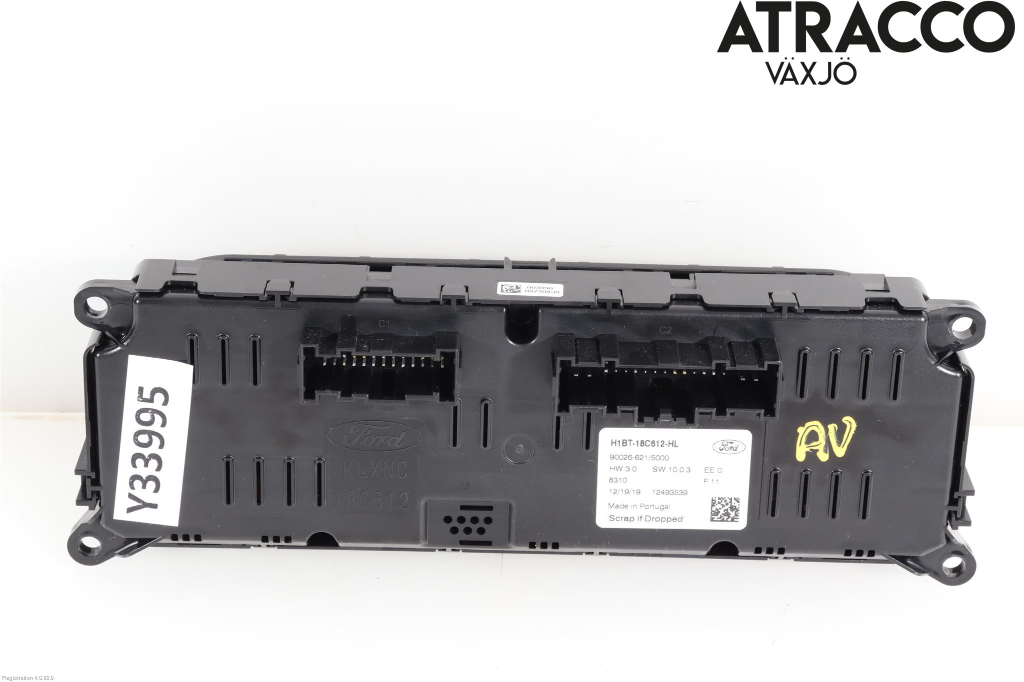 Ford FIESTA (VII) 18-23 Varme Ac Betjening-Display