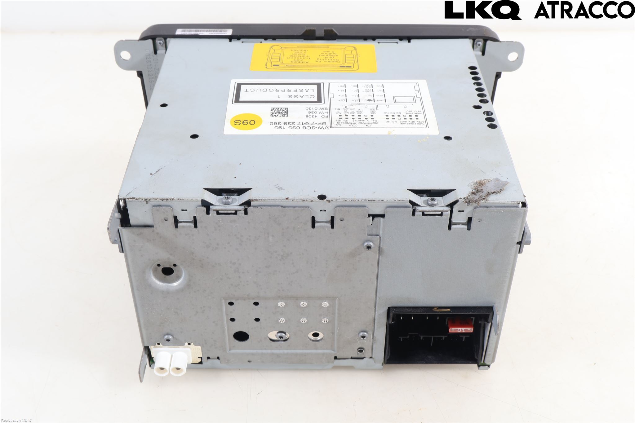 Volkswagen VW SCIROCCO 09-17 Stereo Radio Med Cd