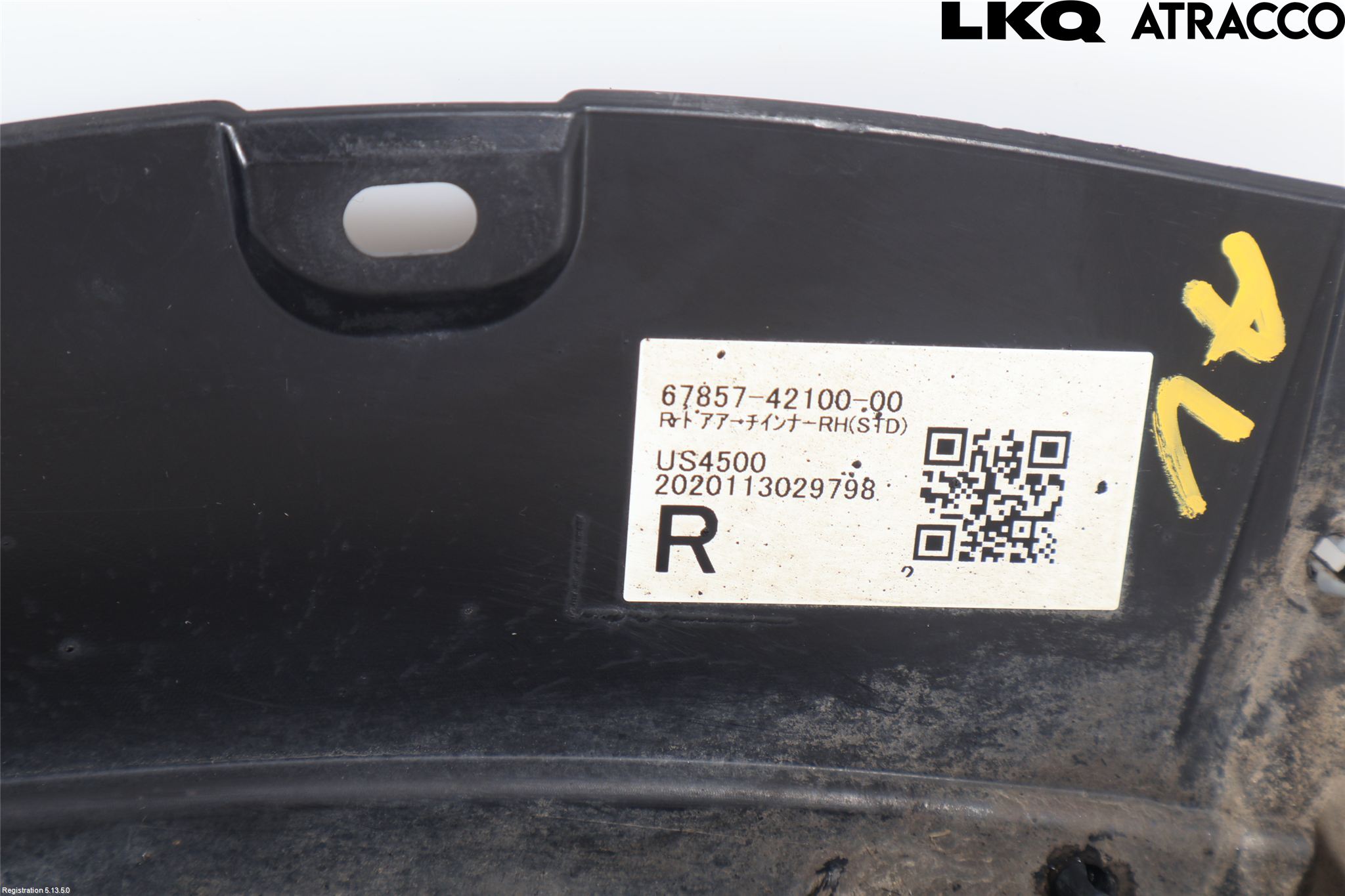 Toyota RAV4 19- Skjerm Hjørne Utfylling Bak