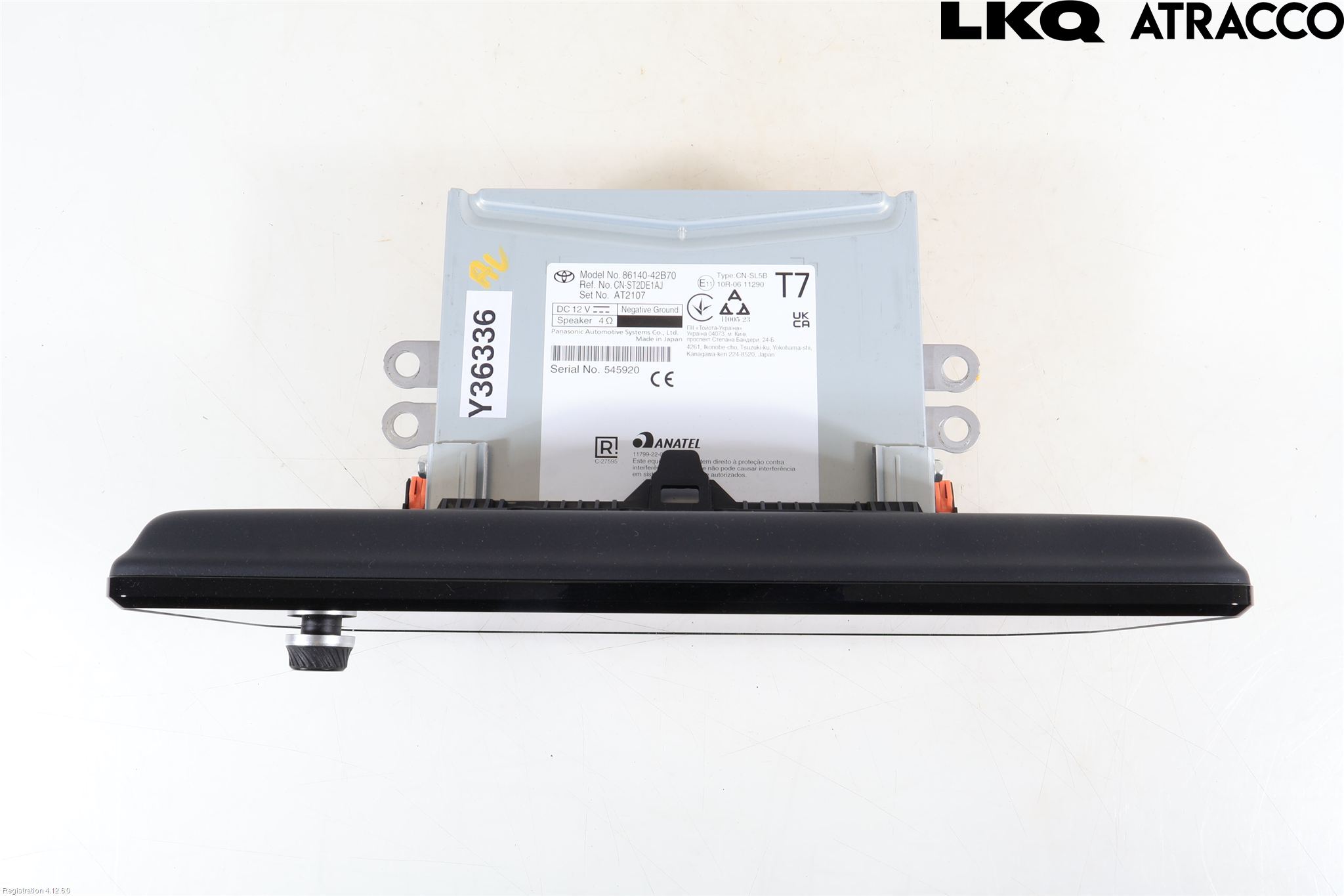 Toyota RAV4 19- Stereo Radio Med Cd