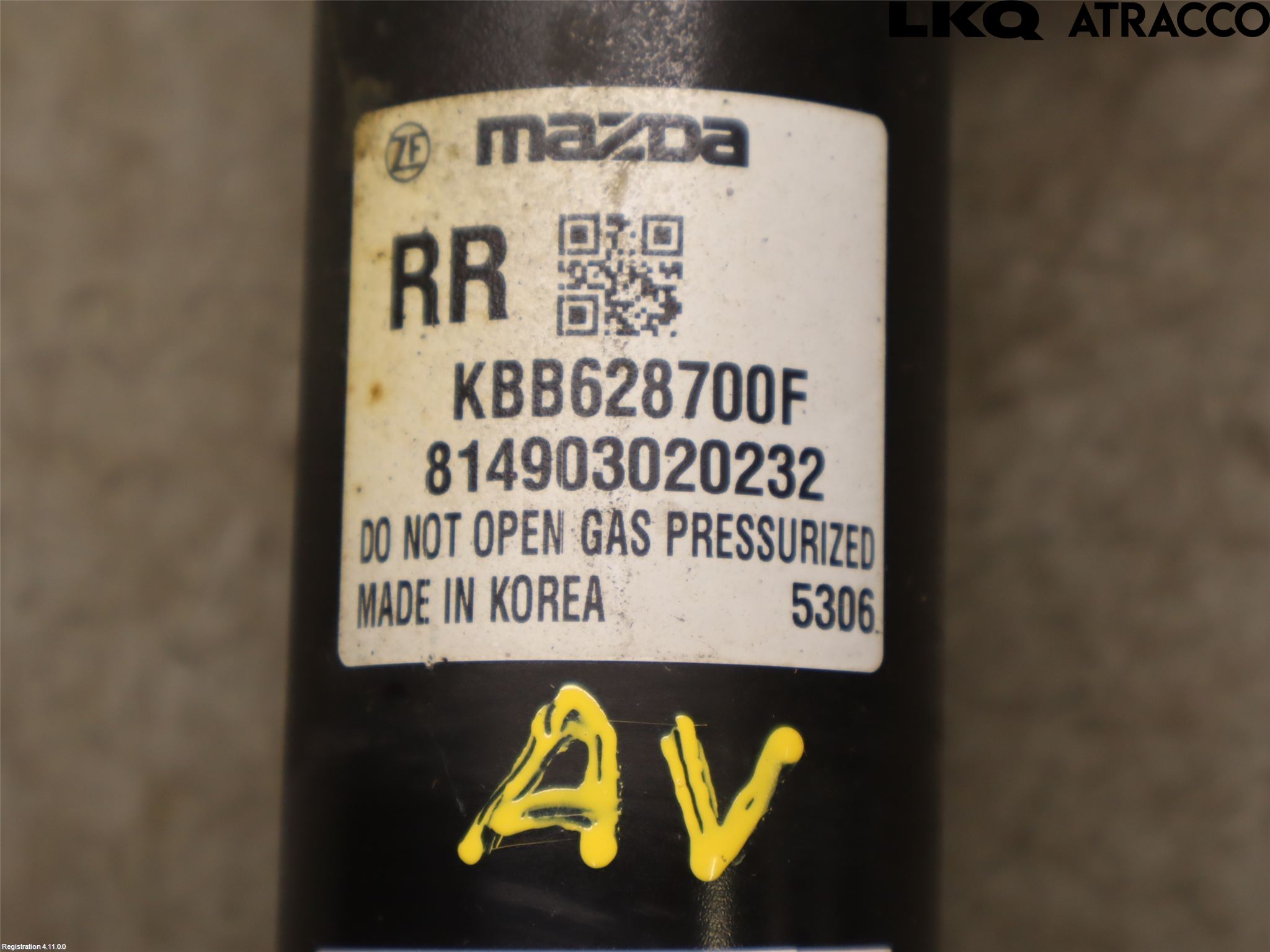 Mazda CX-60 22- Fjærbein Bak Venstre