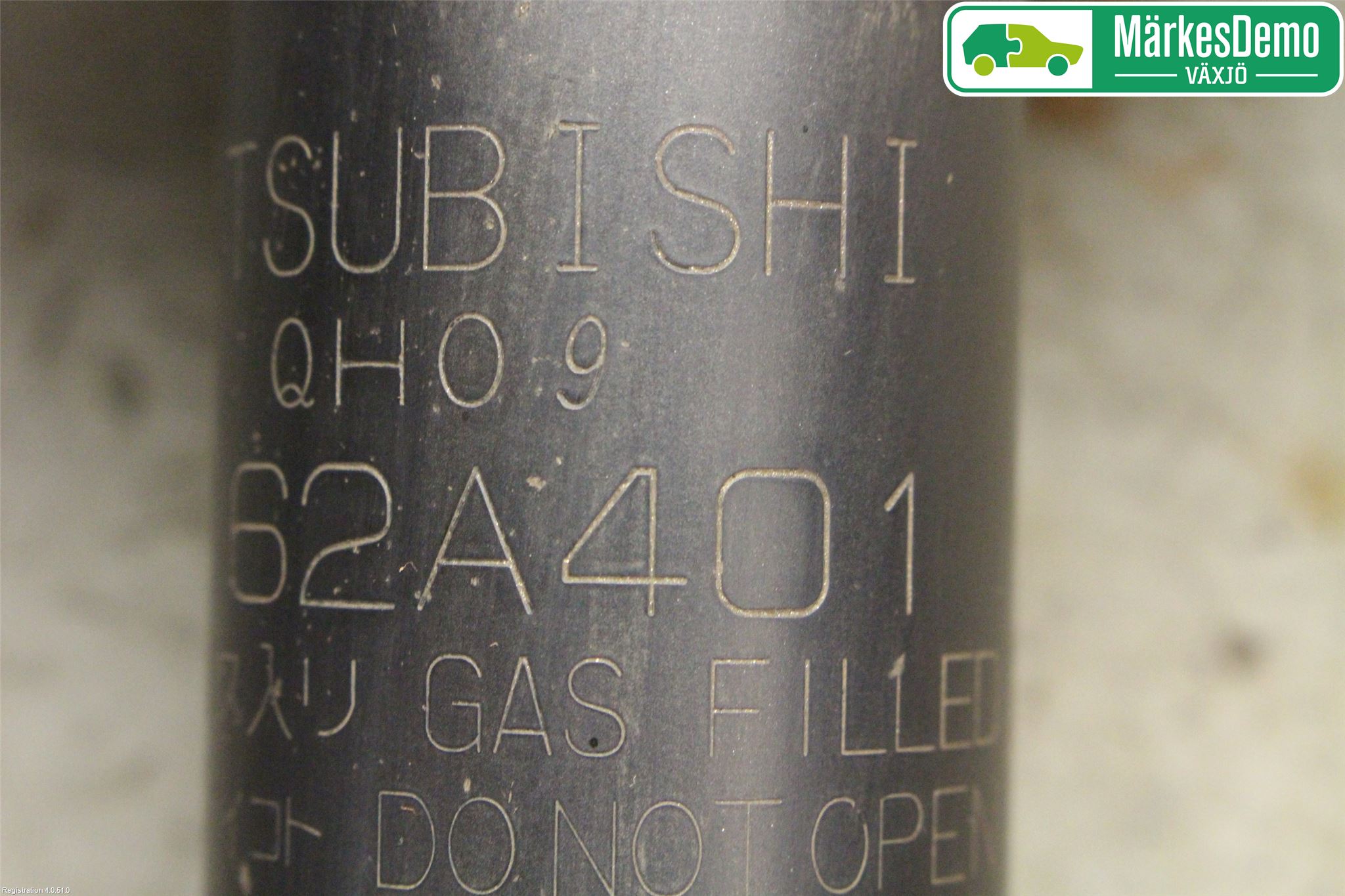 Mitsubishi ASX 10-22 Fjærbein Bak Venstre