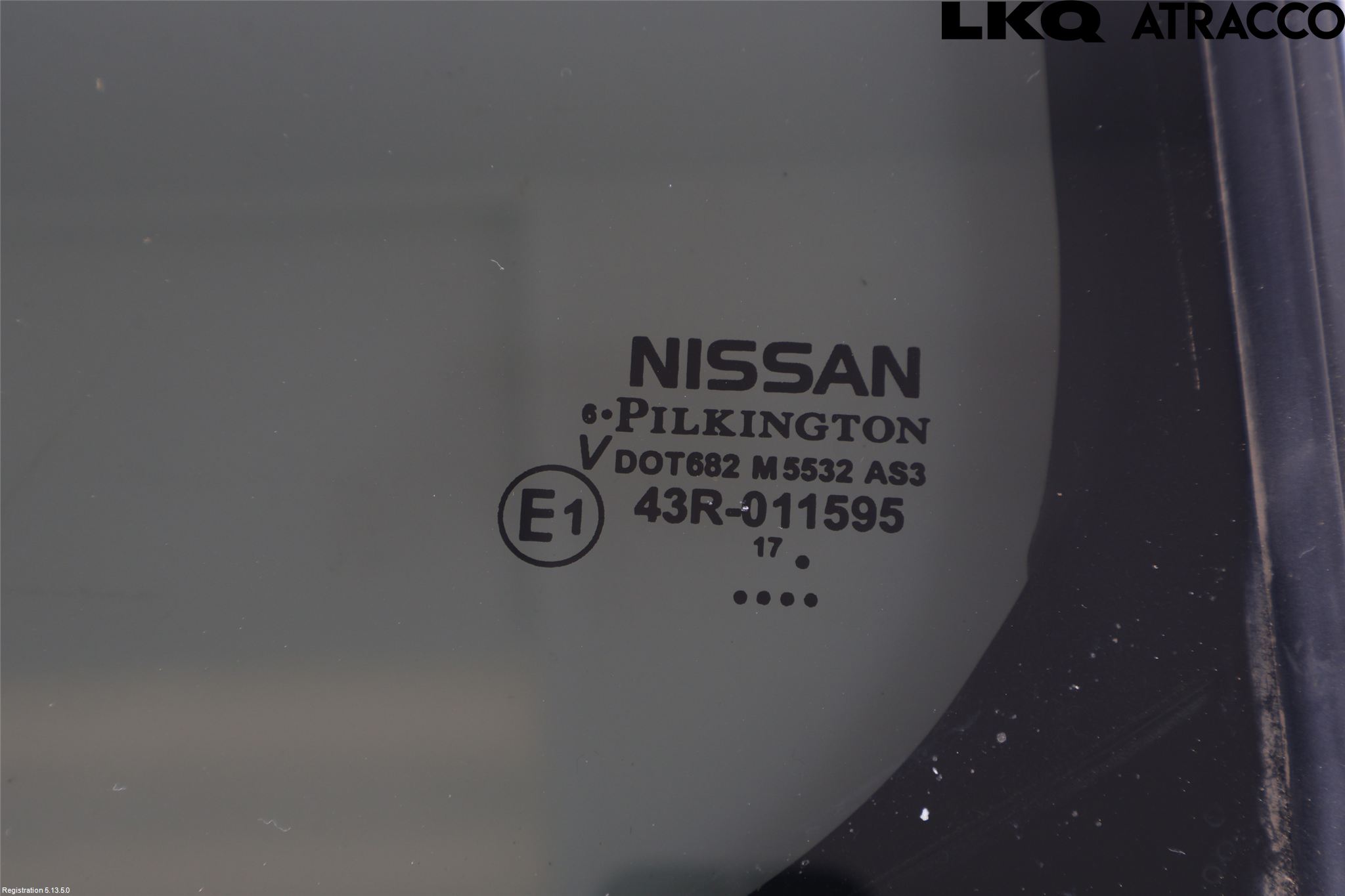 Nissan LEAF 18- Dørrute Bak Vens Trekant 4D