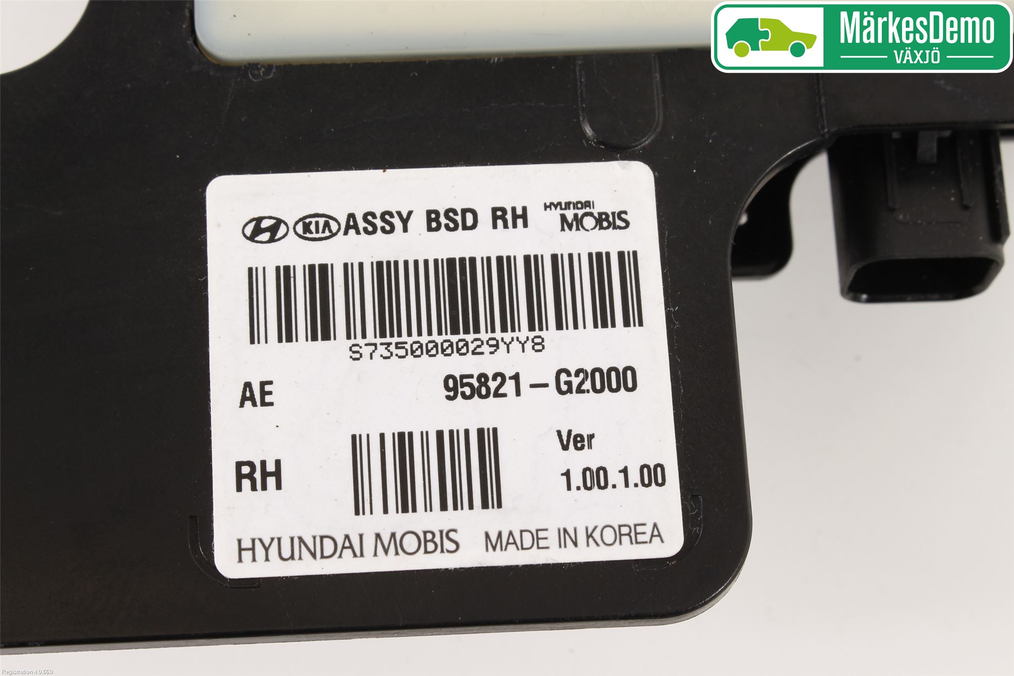 Hyundai IONIQ AE 17-22 Sensor Kollisjonsbeskyttelse