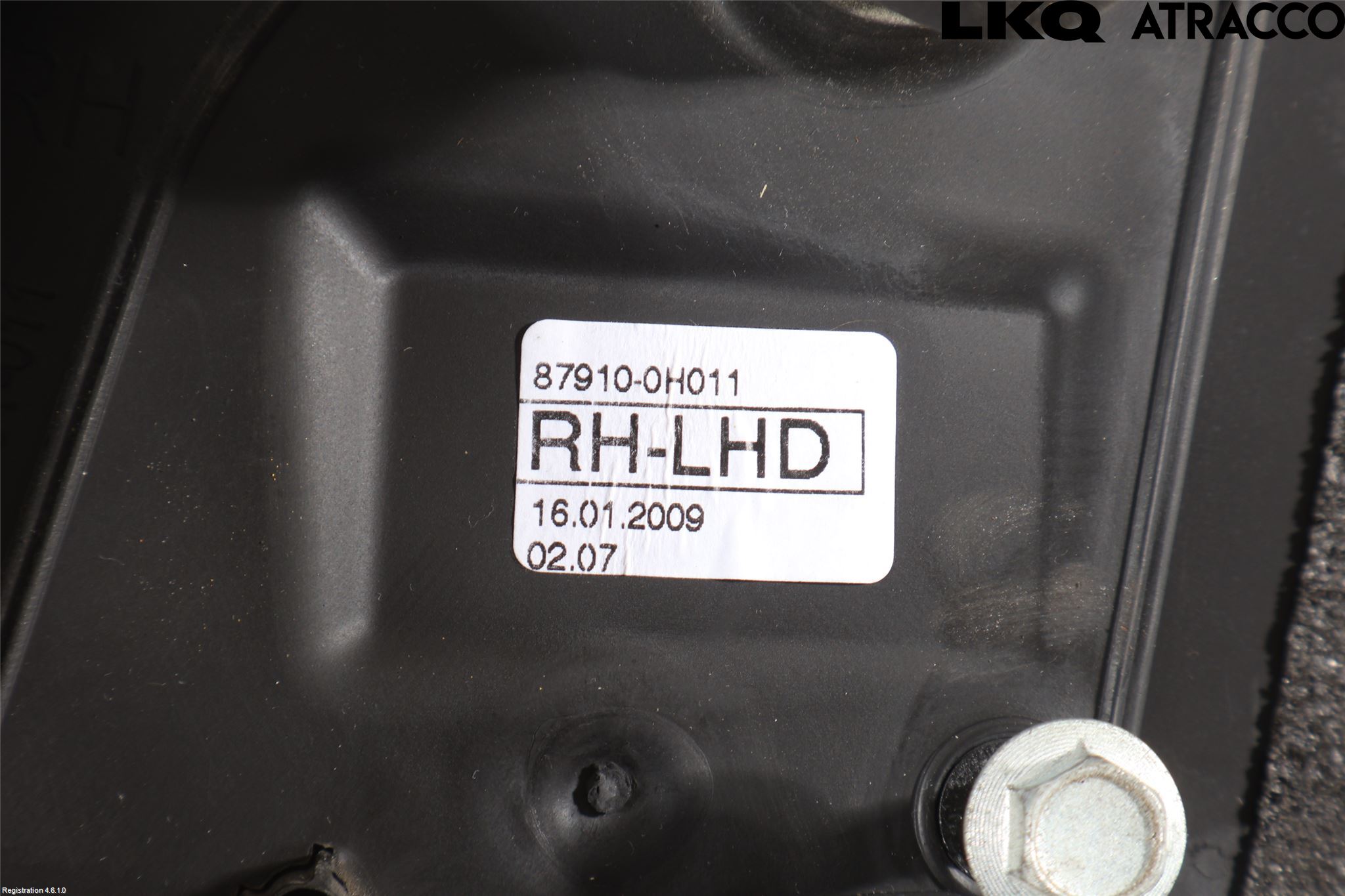 Toyota AYGO 06-14 Speil H M-Innvjustering