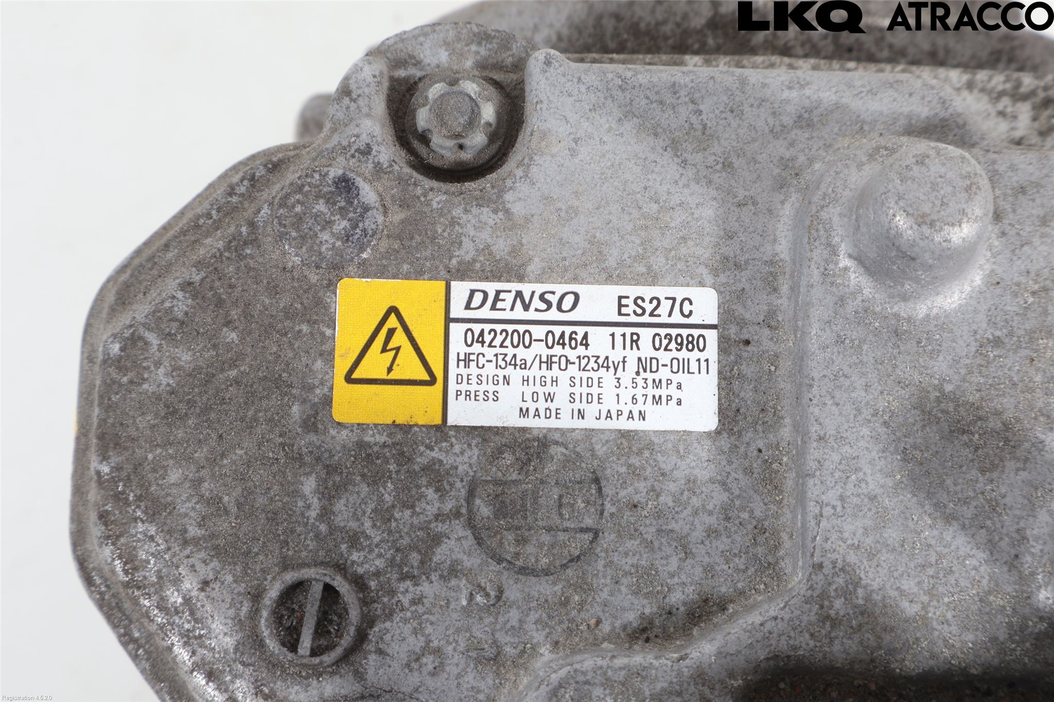Lexus IS 250/350 14-20 Varme Ac Kompressor