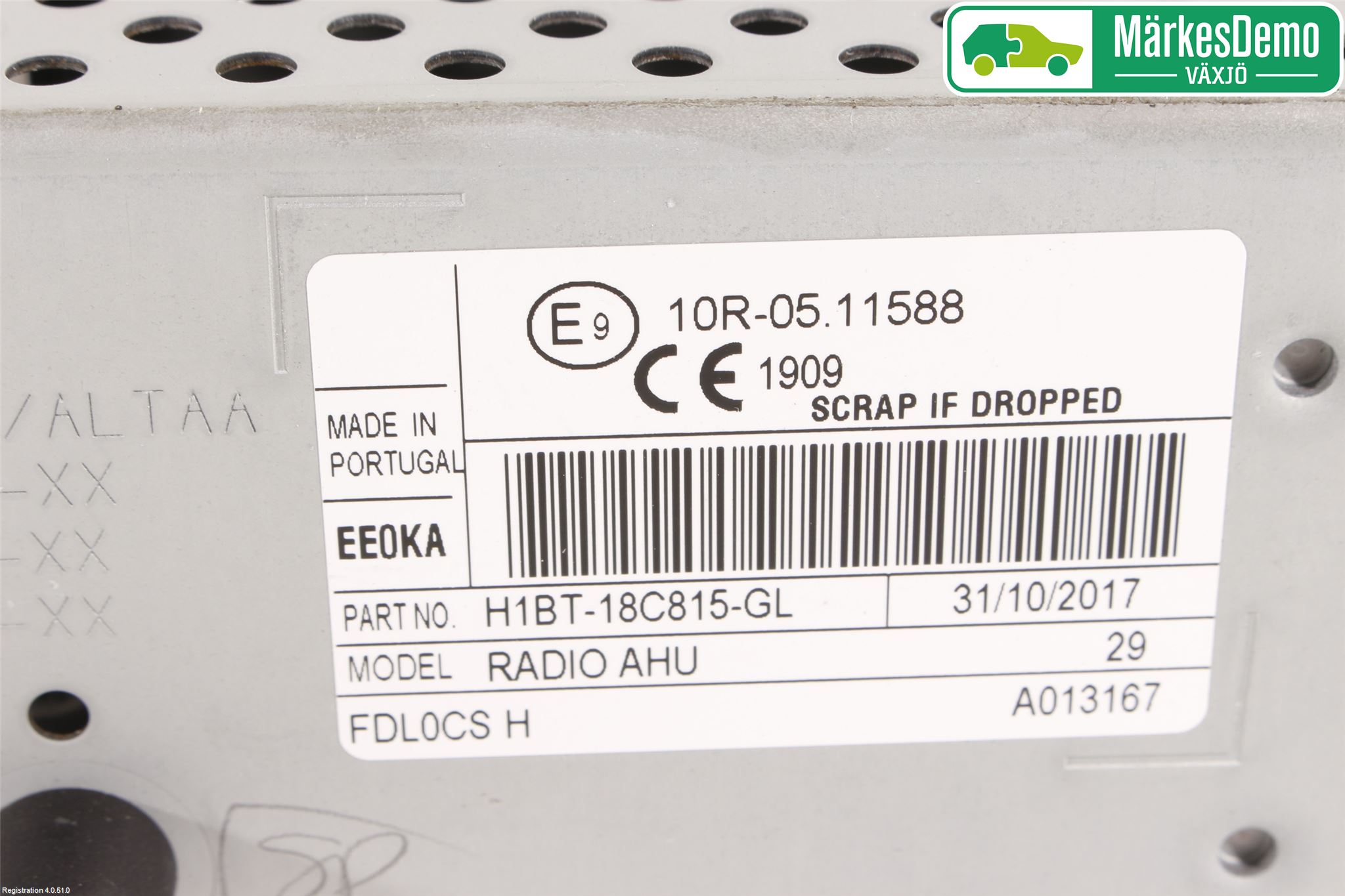 Ford FIESTA (VII) 18-23 Stereo Radio Med Cd