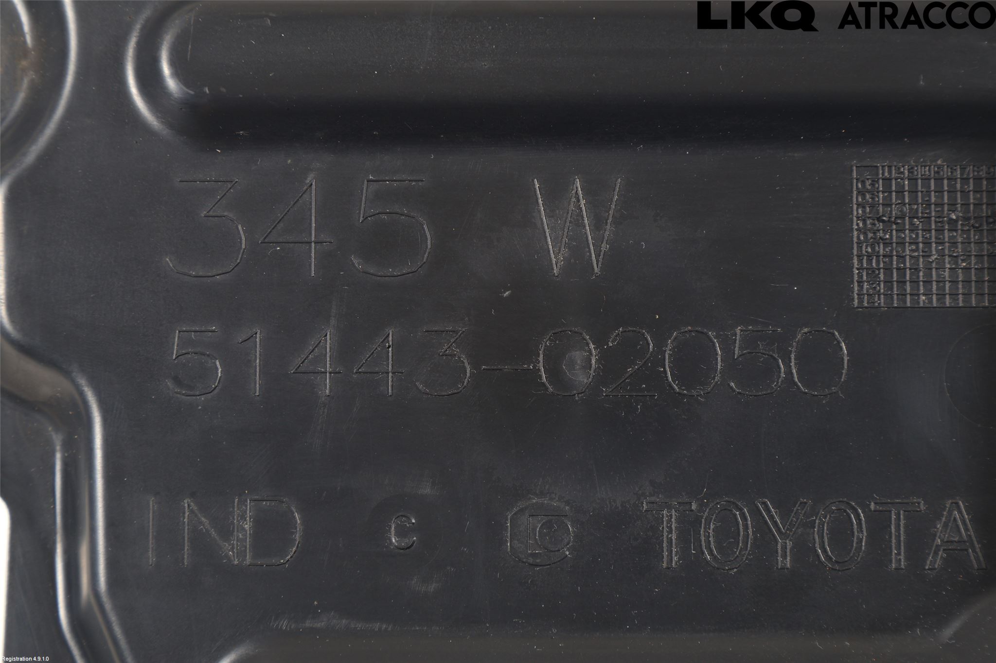 Toyota AVENSIS 09-15 Bunnplate U Motor-Gear-Dørk