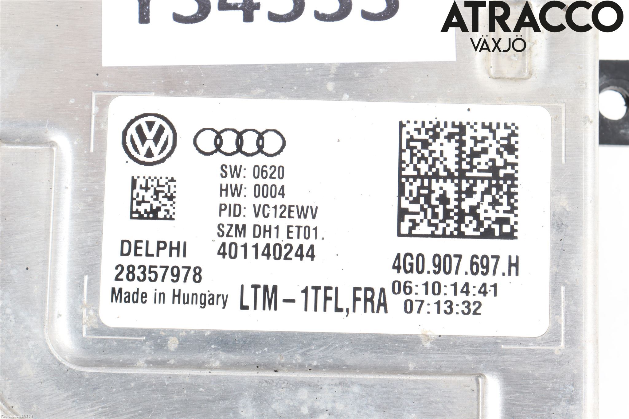 Volkswagen VW PASSAT 15-19 Styreenhet Xenon