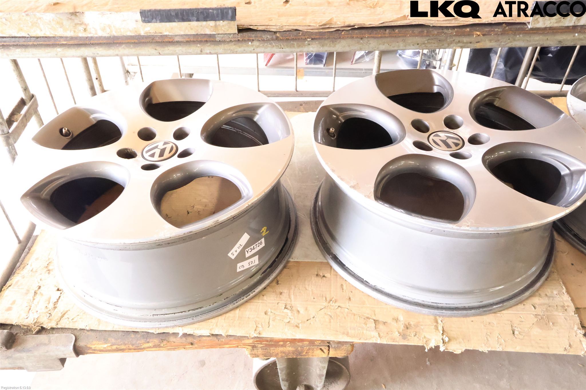 Volkswagen VW GOLF V 04-09 Felg Aluminium Sett 4Stk