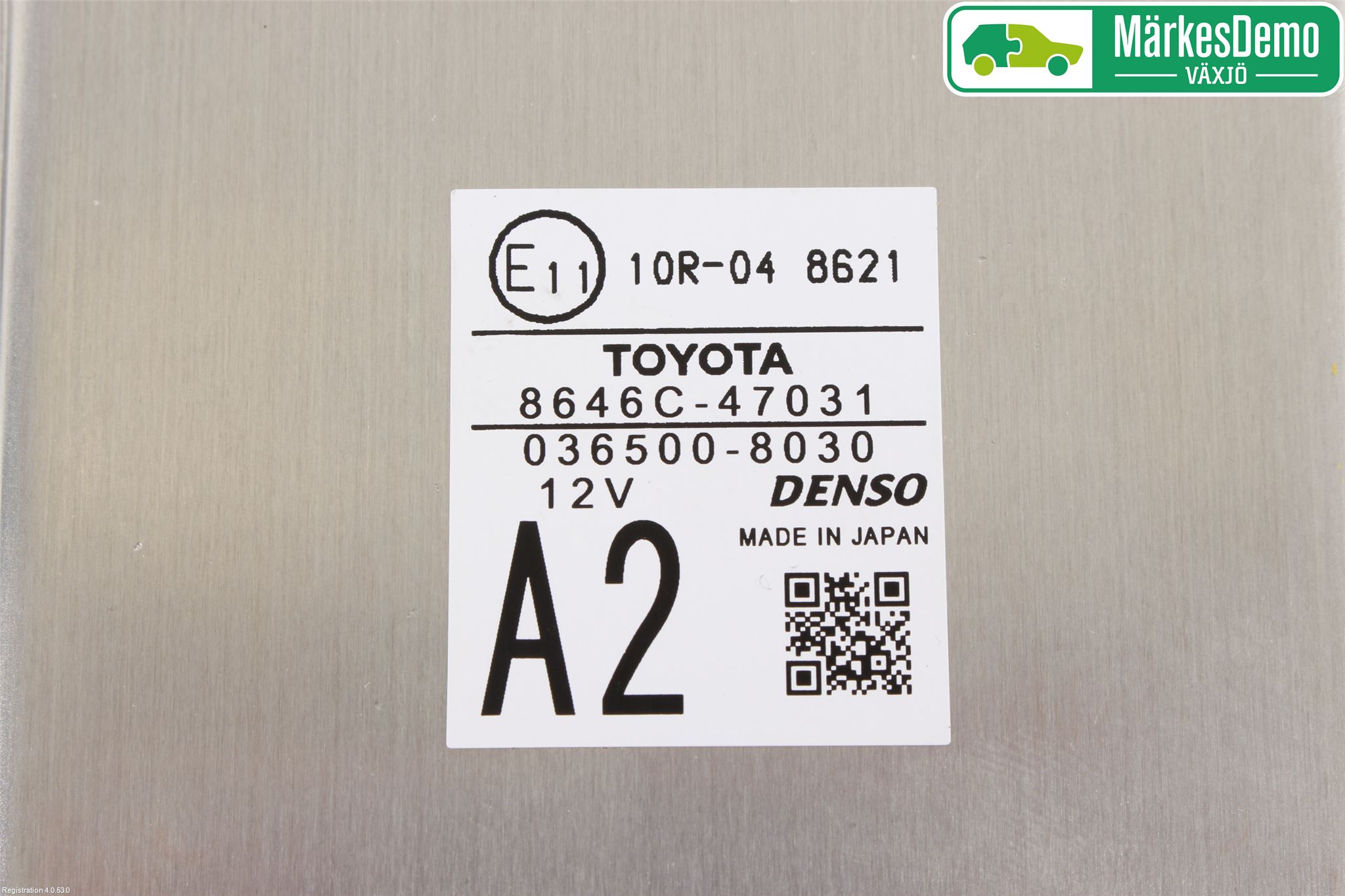 Toyota PRIUS (ZVW50) 16-21 Sensor Kollisjonsbeskyttelse