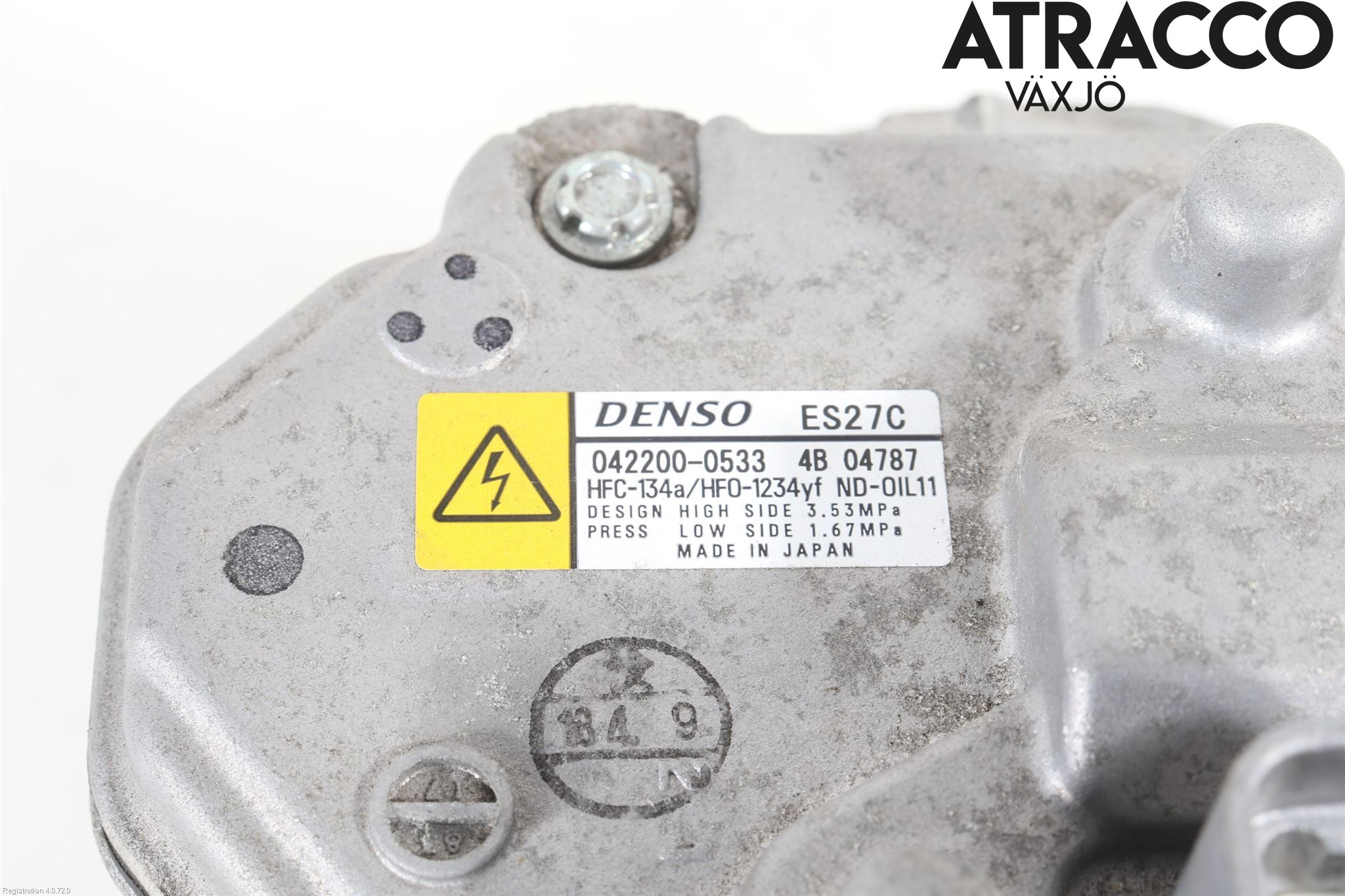 Toyota RAV4 13-18 Varme Ac Kompressor