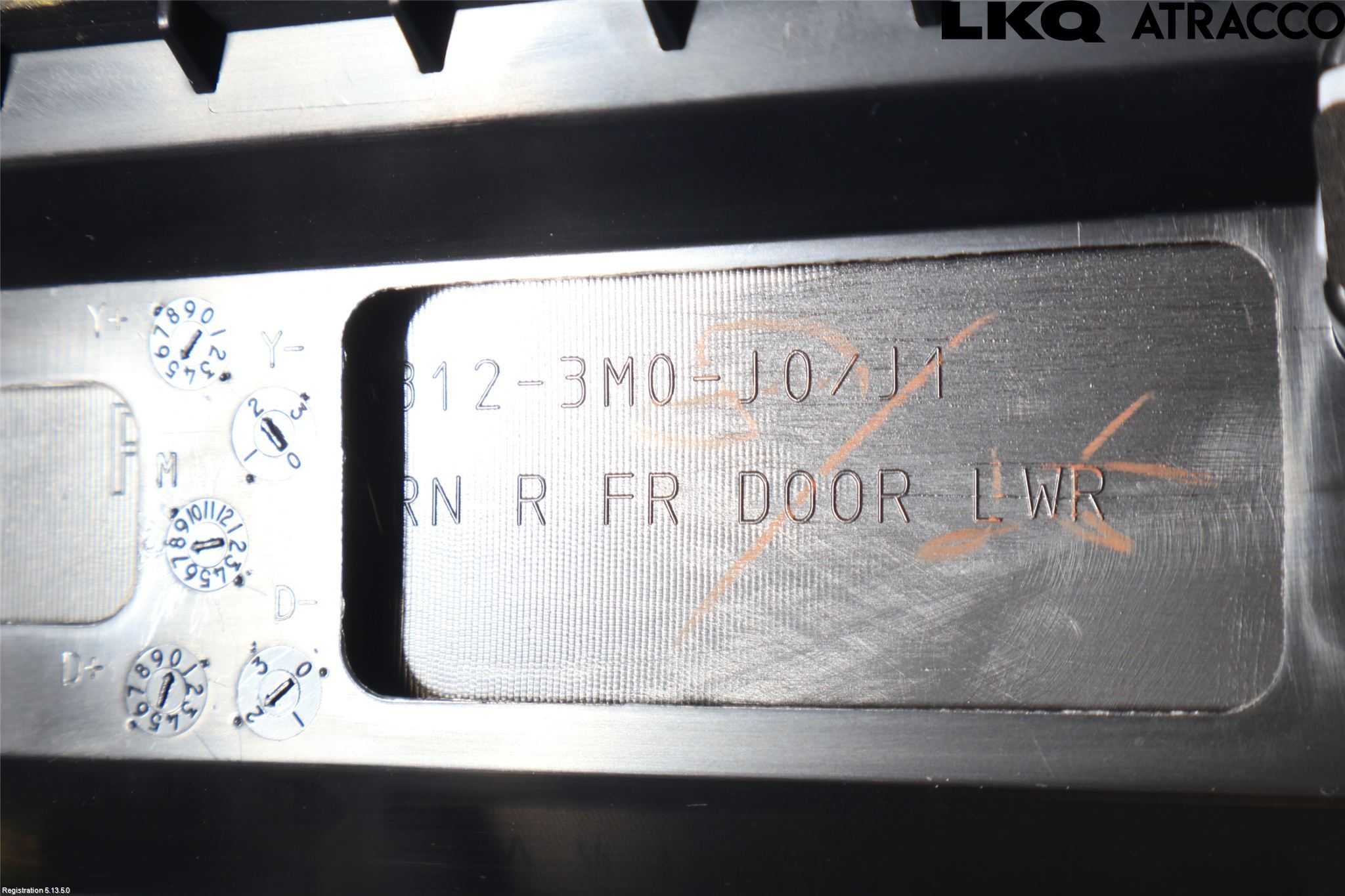 Honda HR-V 21- Dør Dekorlist Hf
