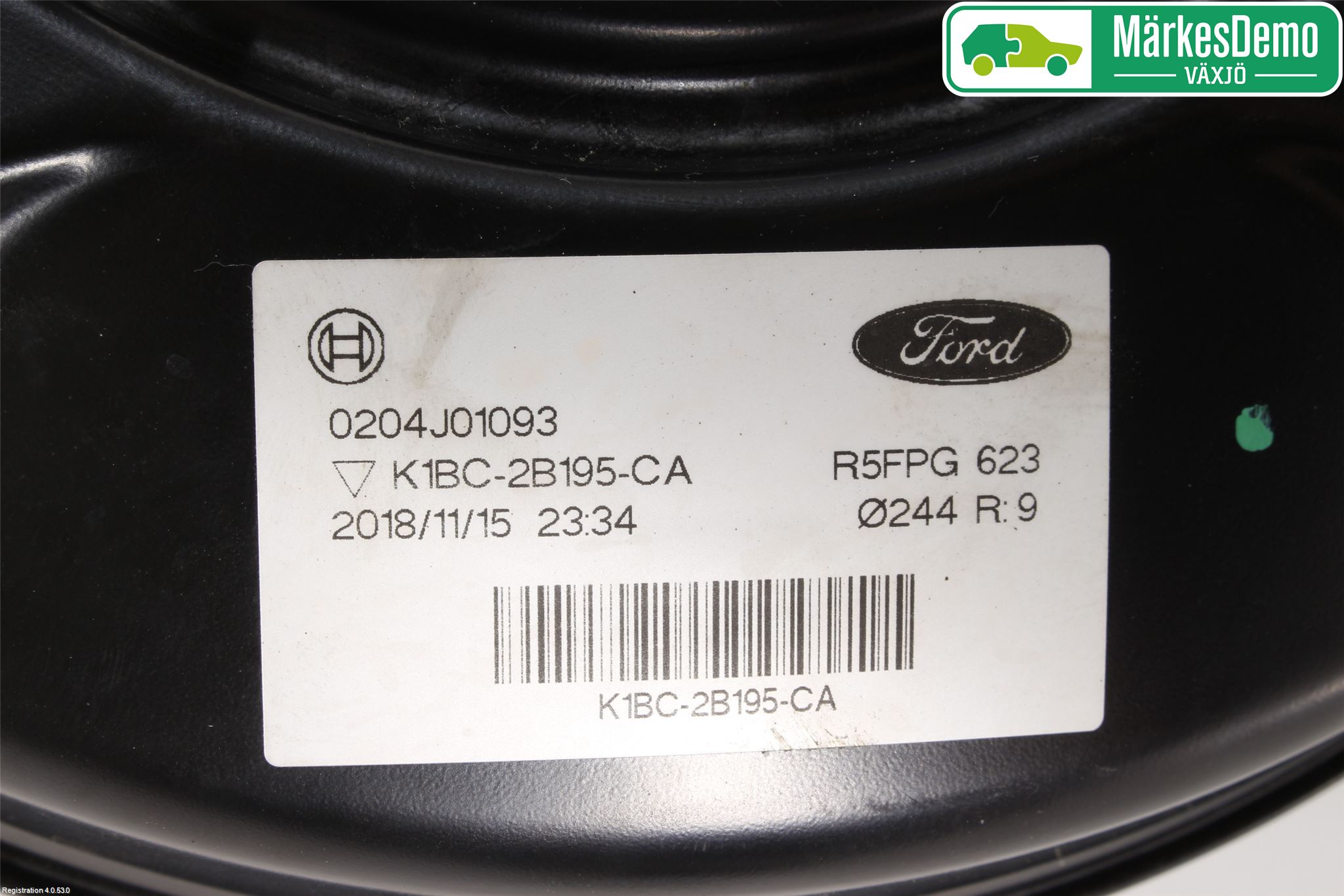 Ford FIESTA (VII) 18-23 Bremseservo
