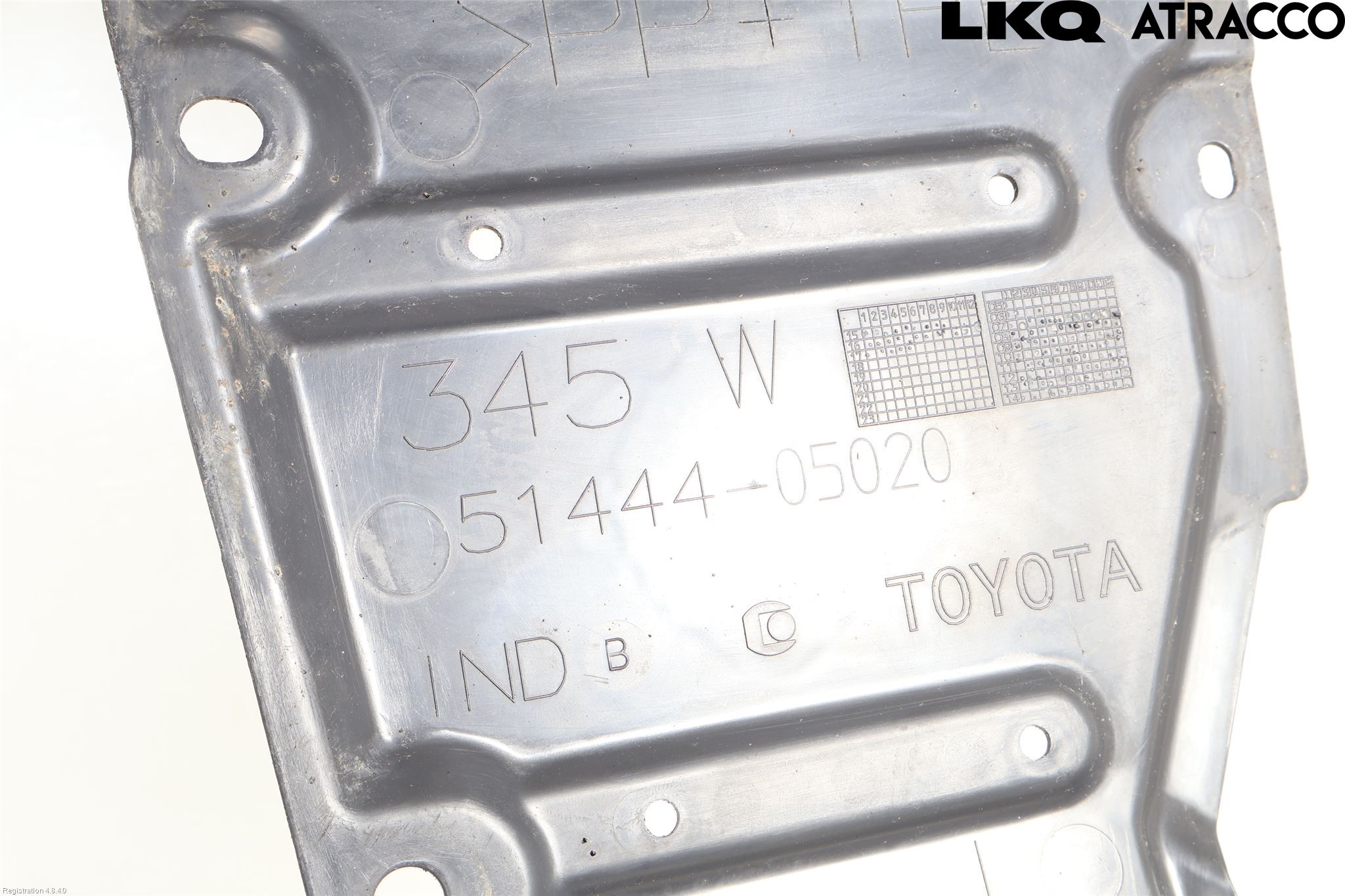 Toyota AURIS 13-19 Bunnplate U Motor-Gear-Dørk