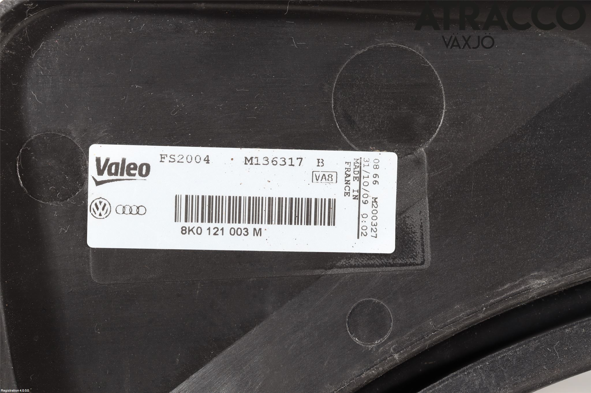 Audi A4/S4 08-11 Kjølevifte-Radiator Hus-Kåpe