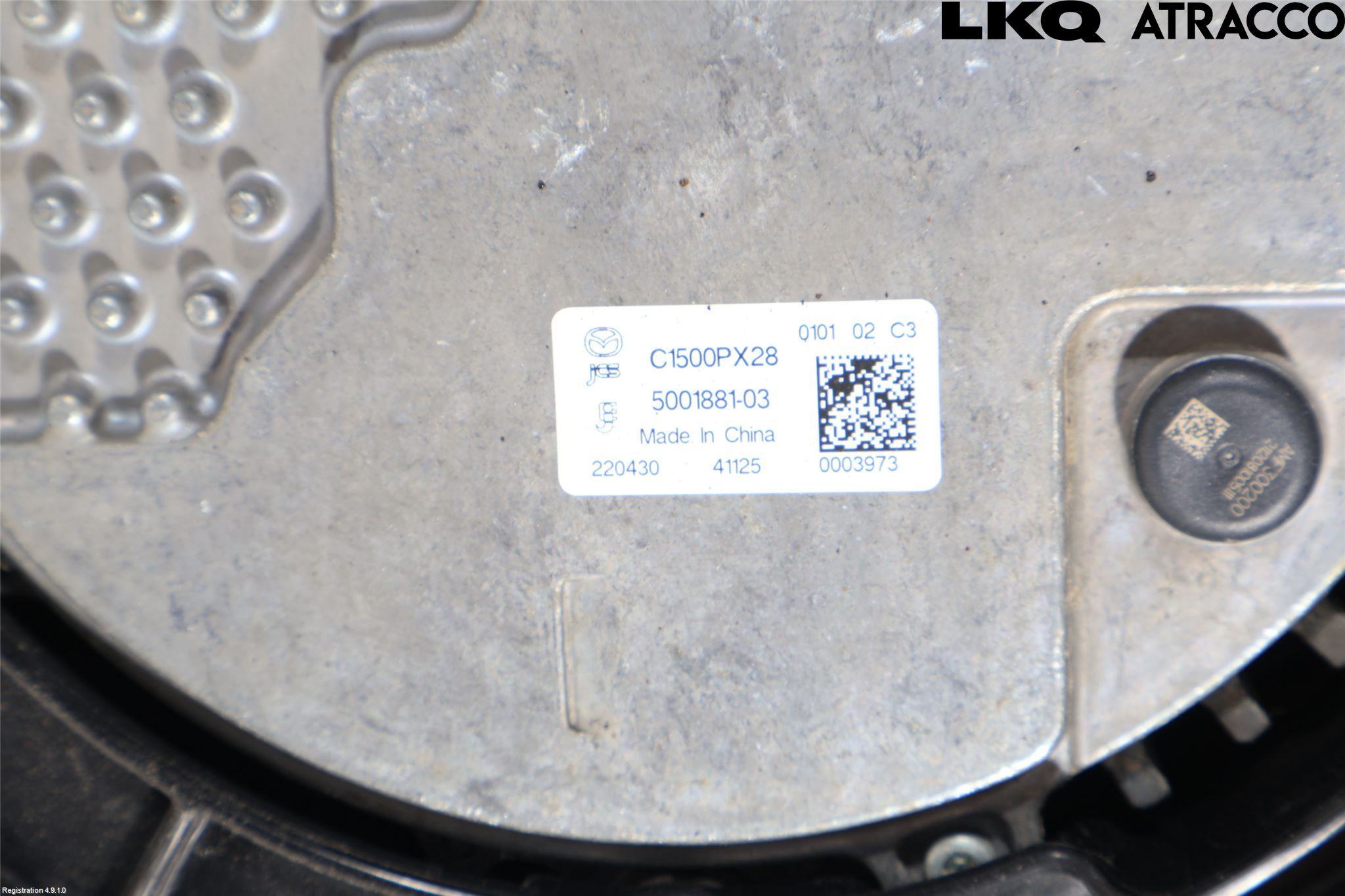 Mazda CX-60 22- Kjølevifte-Radiator Hus-Kåpe