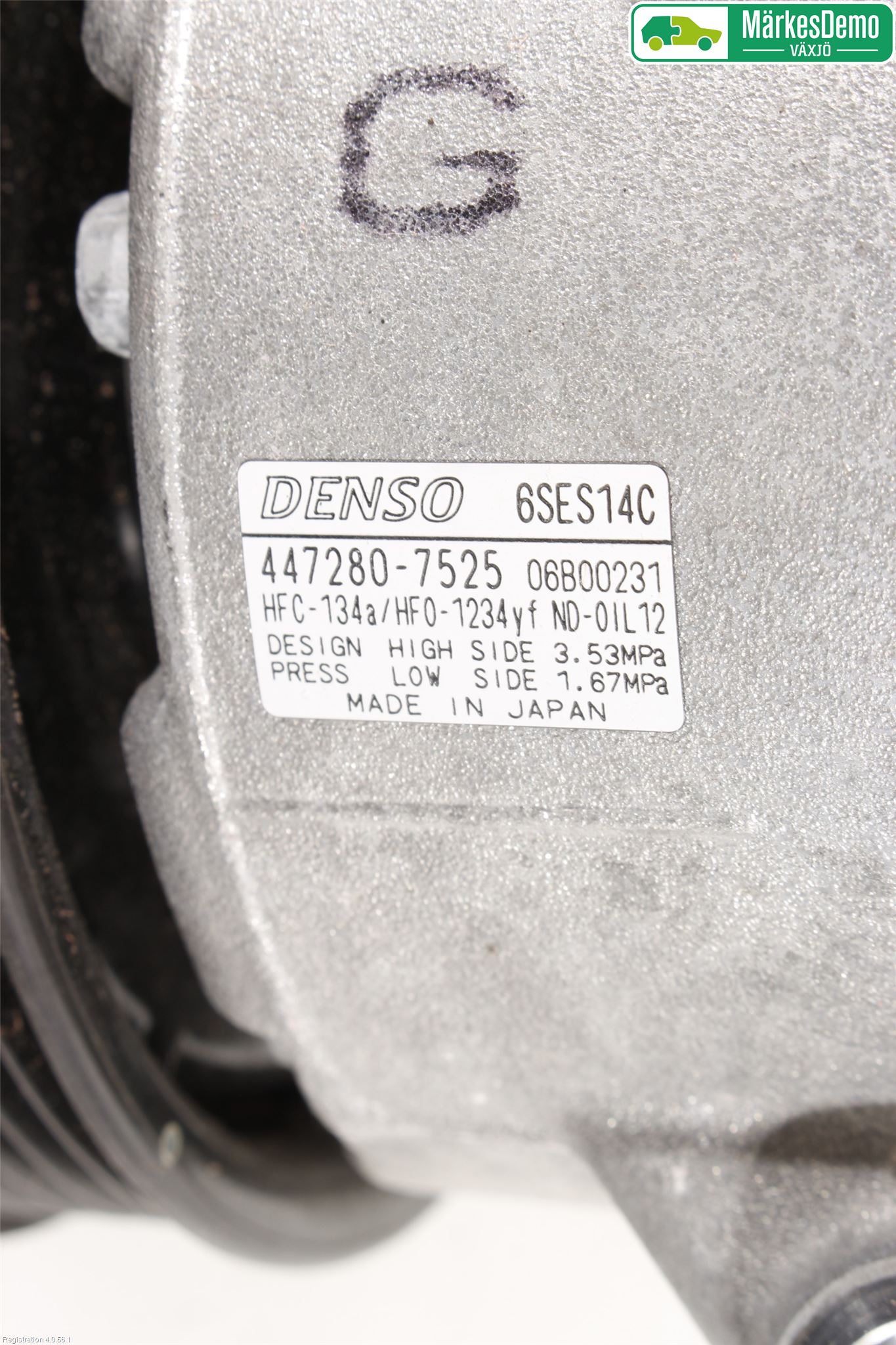 Toyota RAV4 13-18 Varme Ac Kompressor