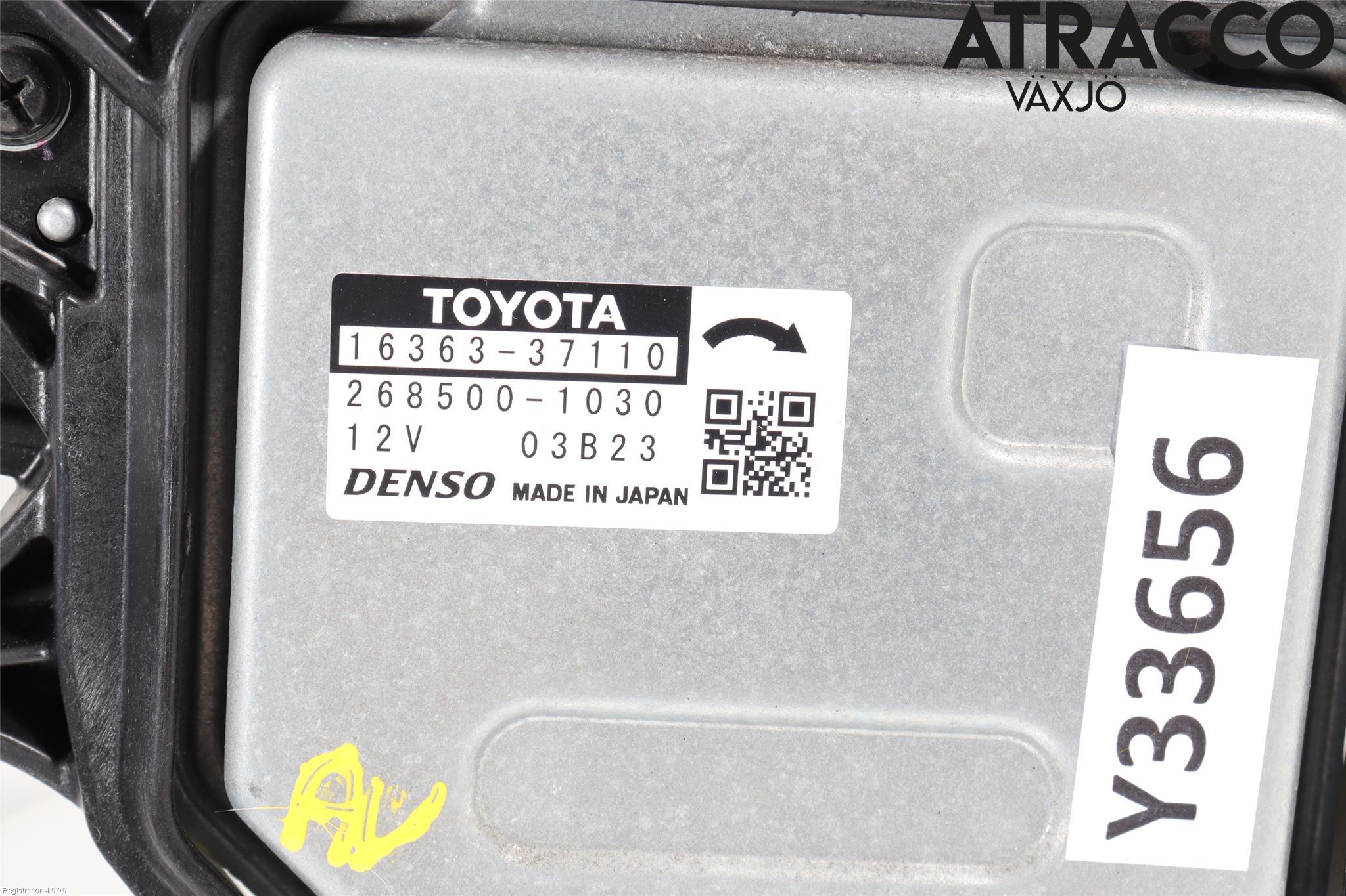 Toyota PRIUS (ZVW50) 16-21 Kjølevifte-Radiator Hus-Kåpe