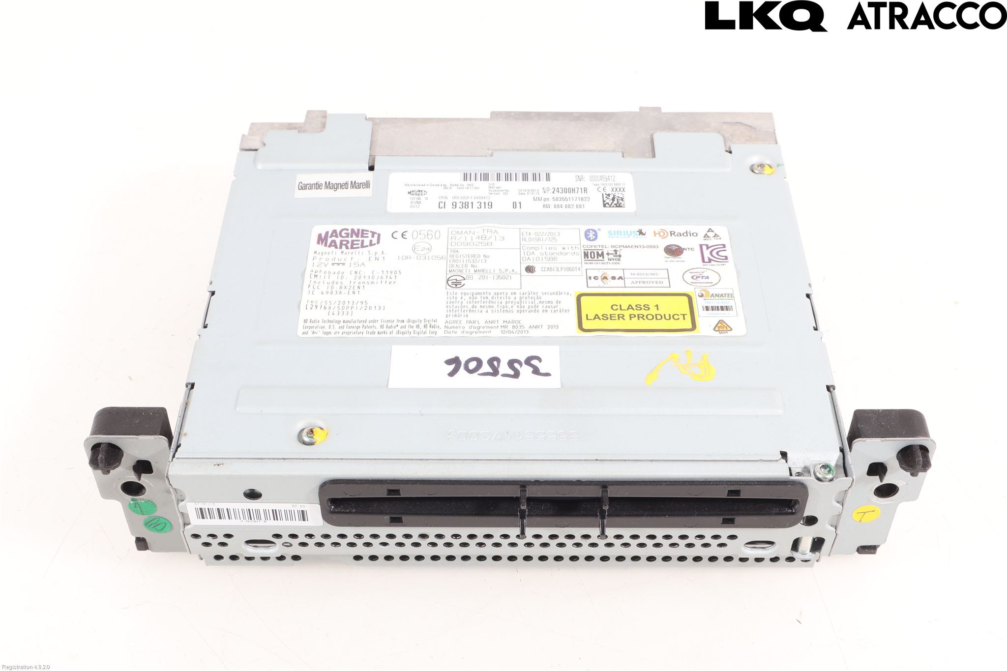 BMW 5 F10/F11/F18 09-17 Stereo Radio Med Cd