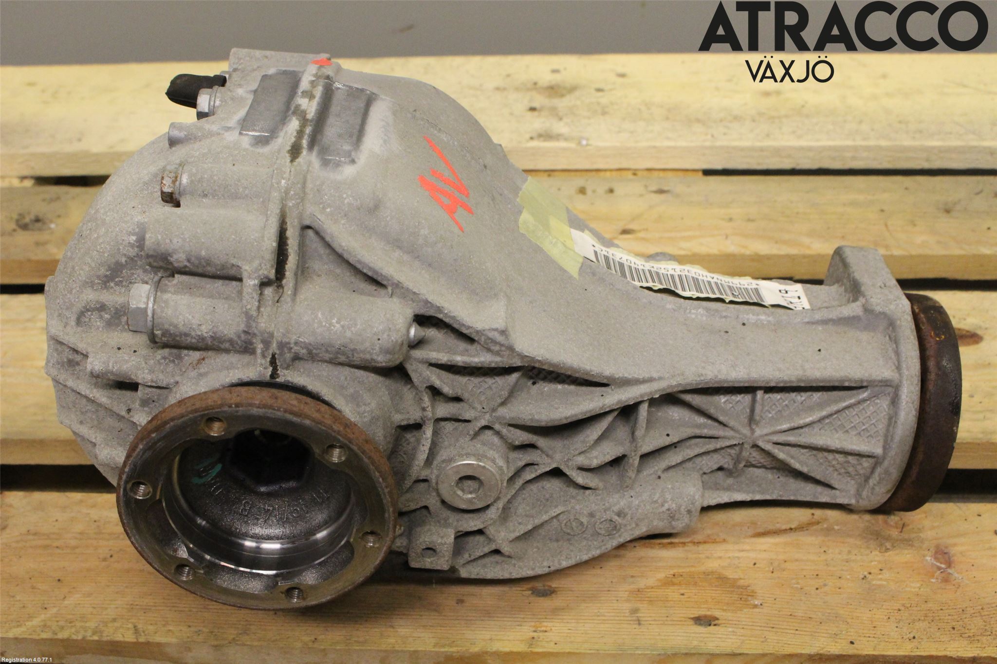 Audi A4 12-15 Bakaksel Kardang Bak -Diff