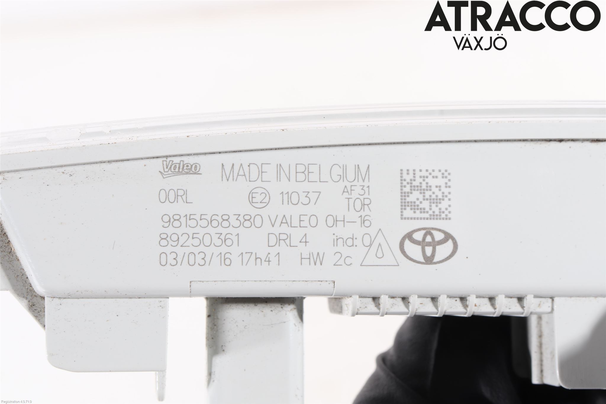 Toyota AYGO 15-21 Parklykt Foran Venstre