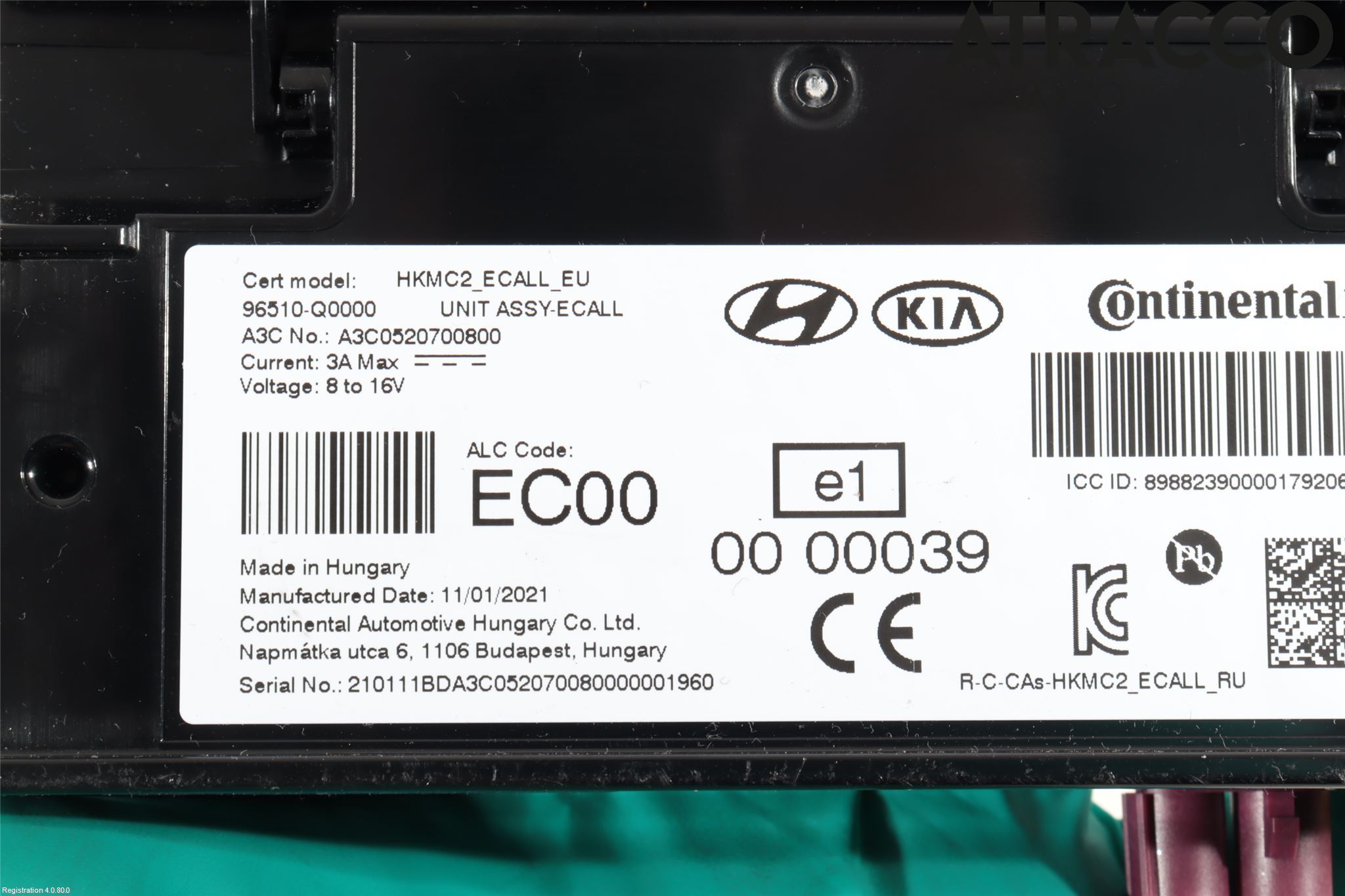 Hyundai i20 BC 21- Styreenhet Øvrig
