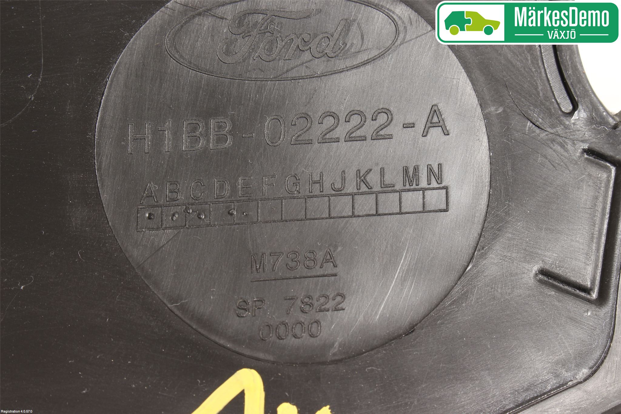 Ford FIESTA (VII) 18-23 Visker Deksel-Grill-Under Frr