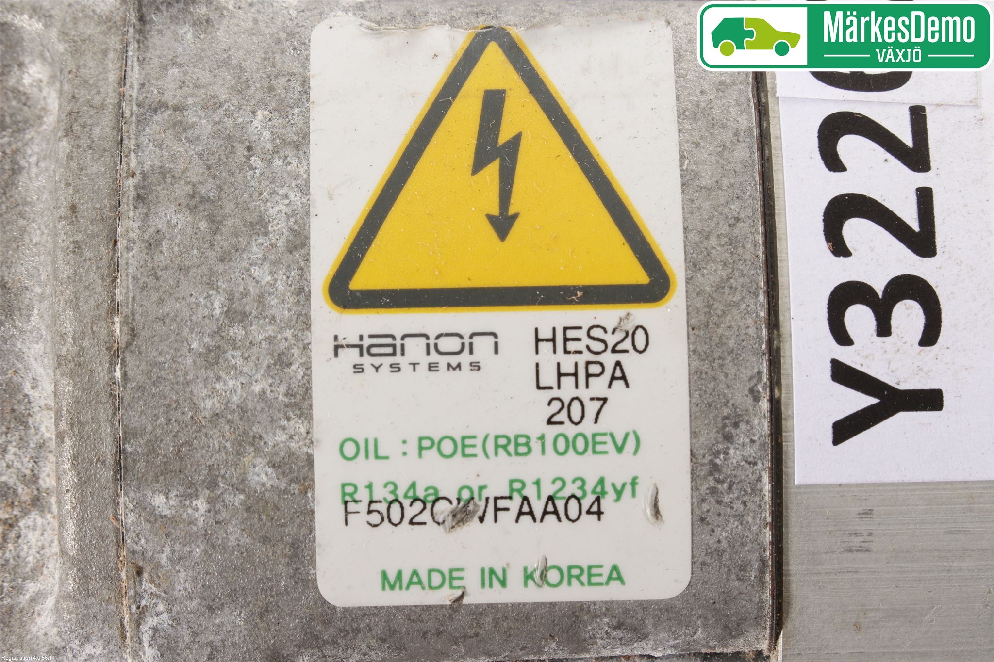 Hyundai IONIQ AE 17-22 Varme Ac Kompressor