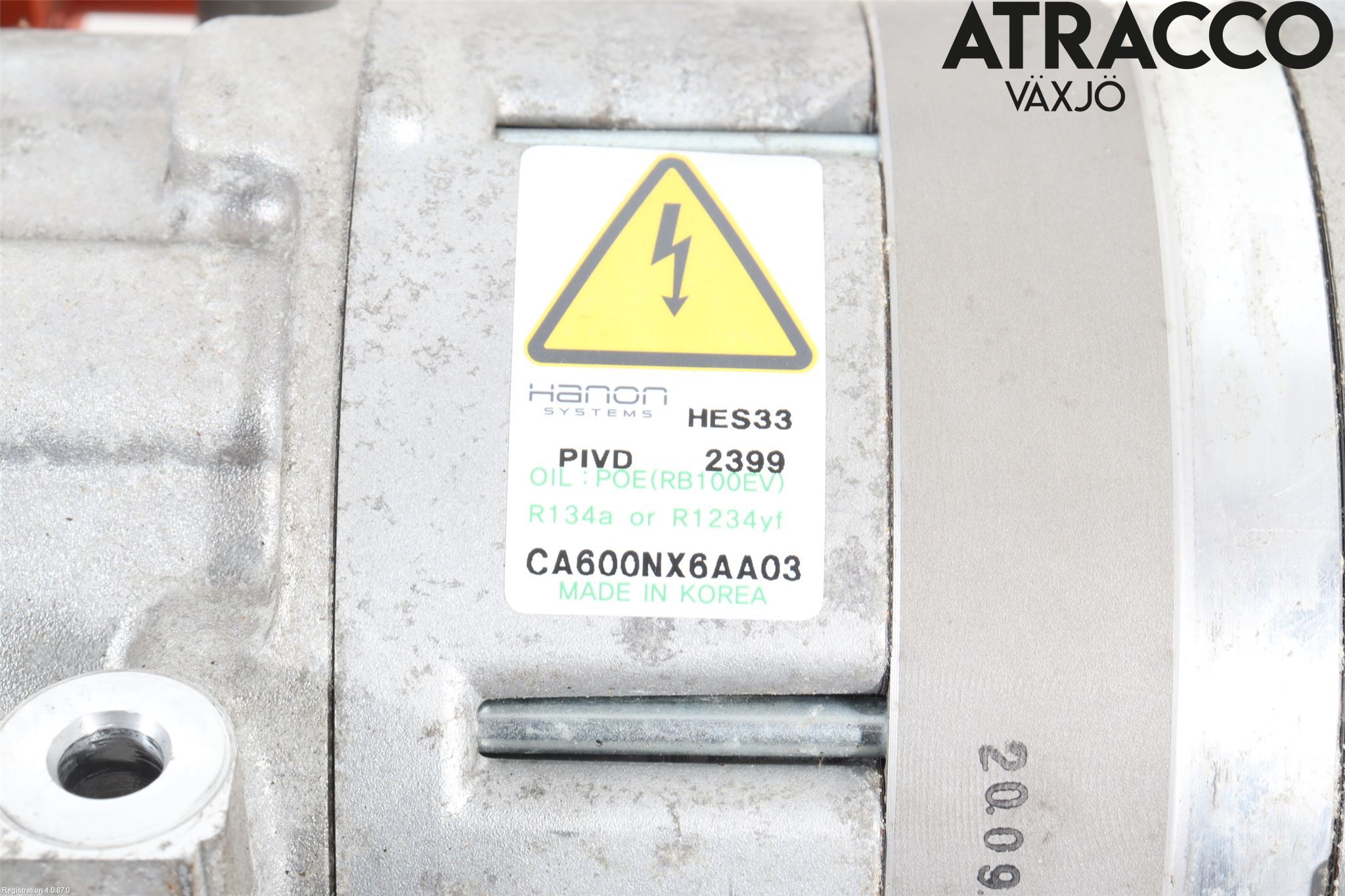 Hyundai TUCSON 05- Varme Ac Kompressor