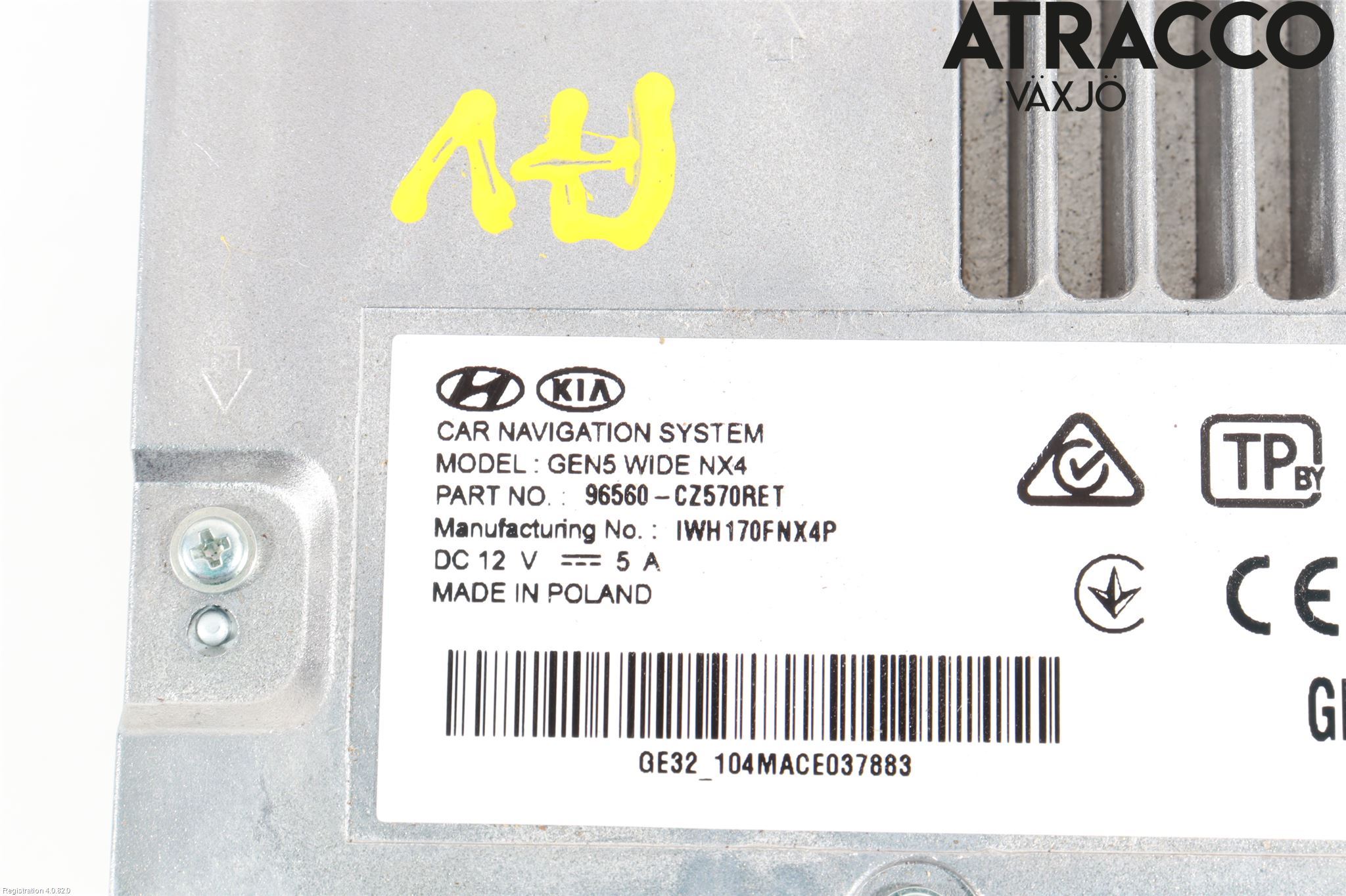 Hyundai TUCSON 05- Stereo Radio Med Cd