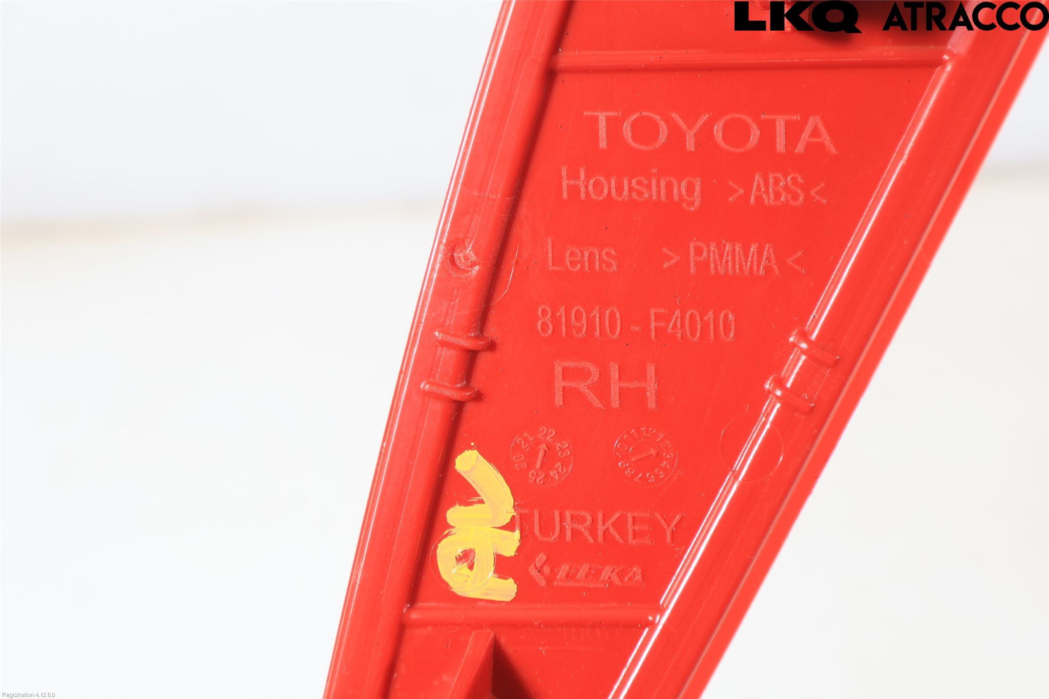 Toyota C-HR 16-23 Refleks Bak
