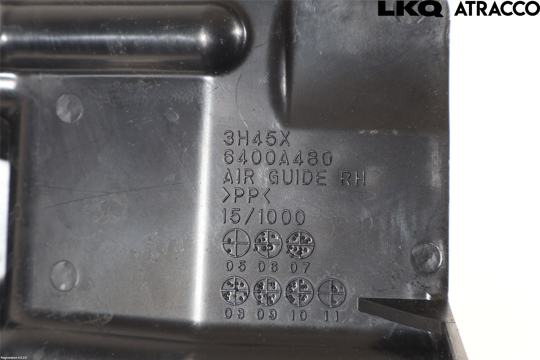 Mitsubishi OUTLANDER 07-12 Luftstyring Front
