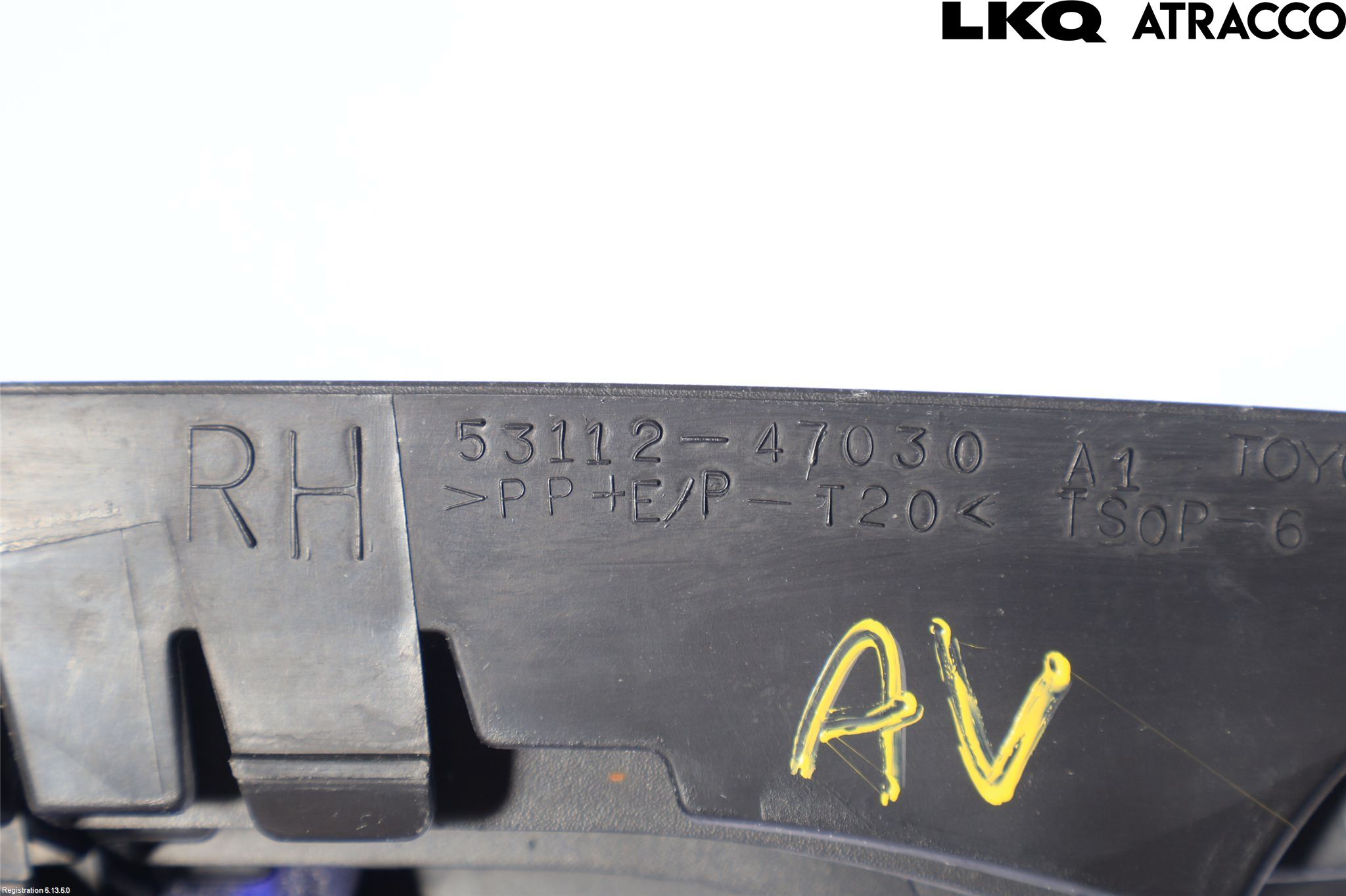 Toyota PRIUS NWH20 04-08 Frontlykt Kurve-Tåkelys Ramme