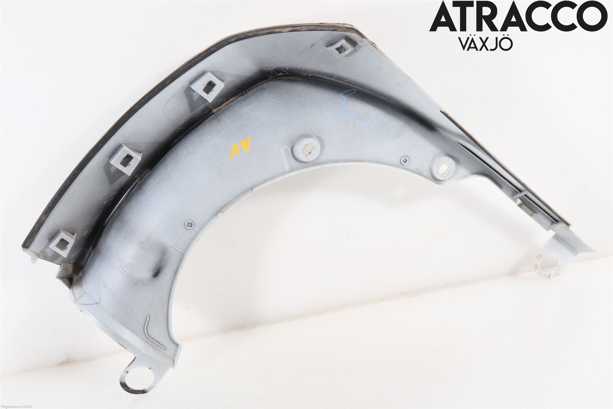 Toyota RAV 4 06-12 Refleksplate - Skiltplate