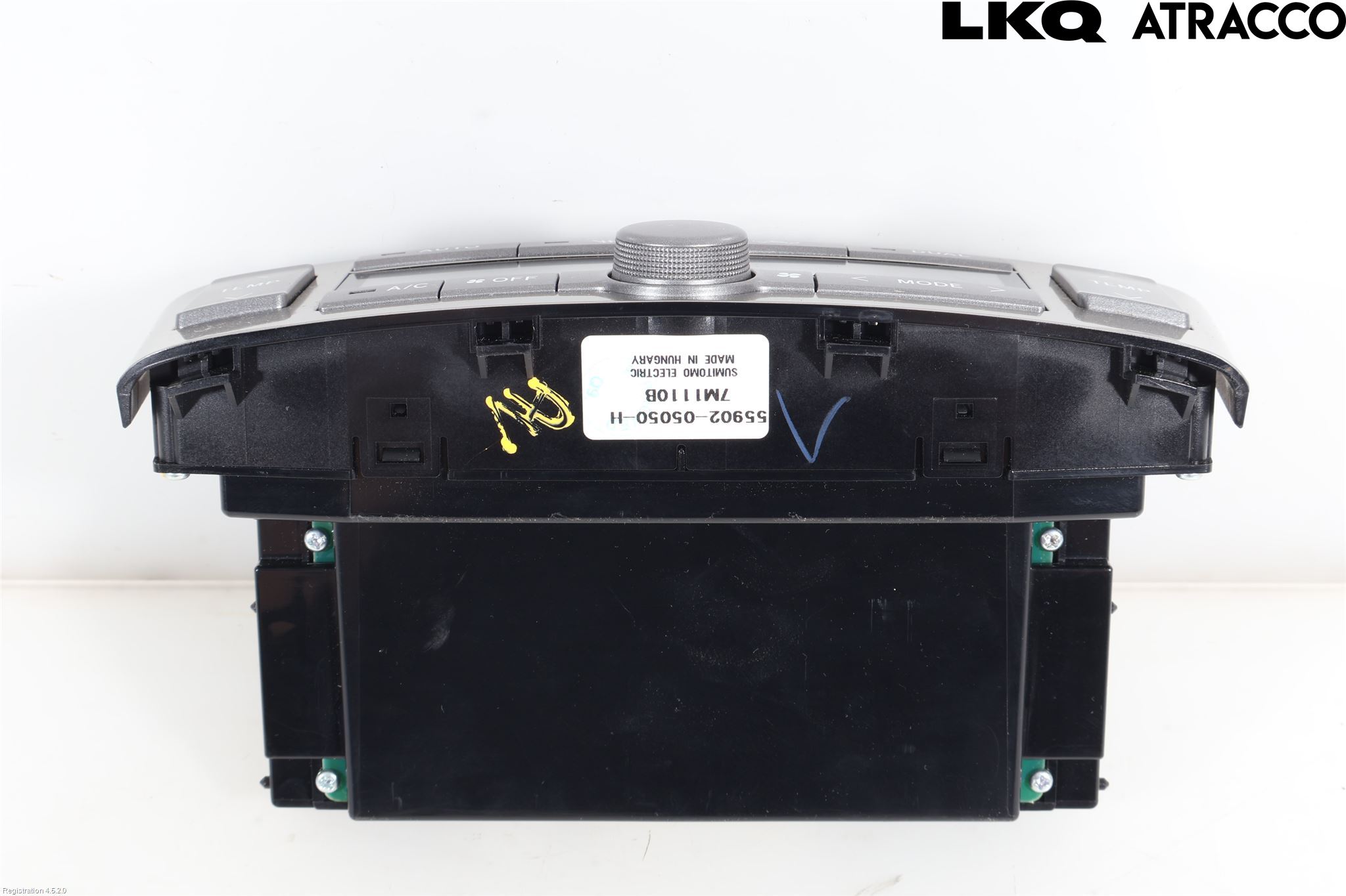 Toyota AVENSIS 07-08 Varme Ac Betjening-Display