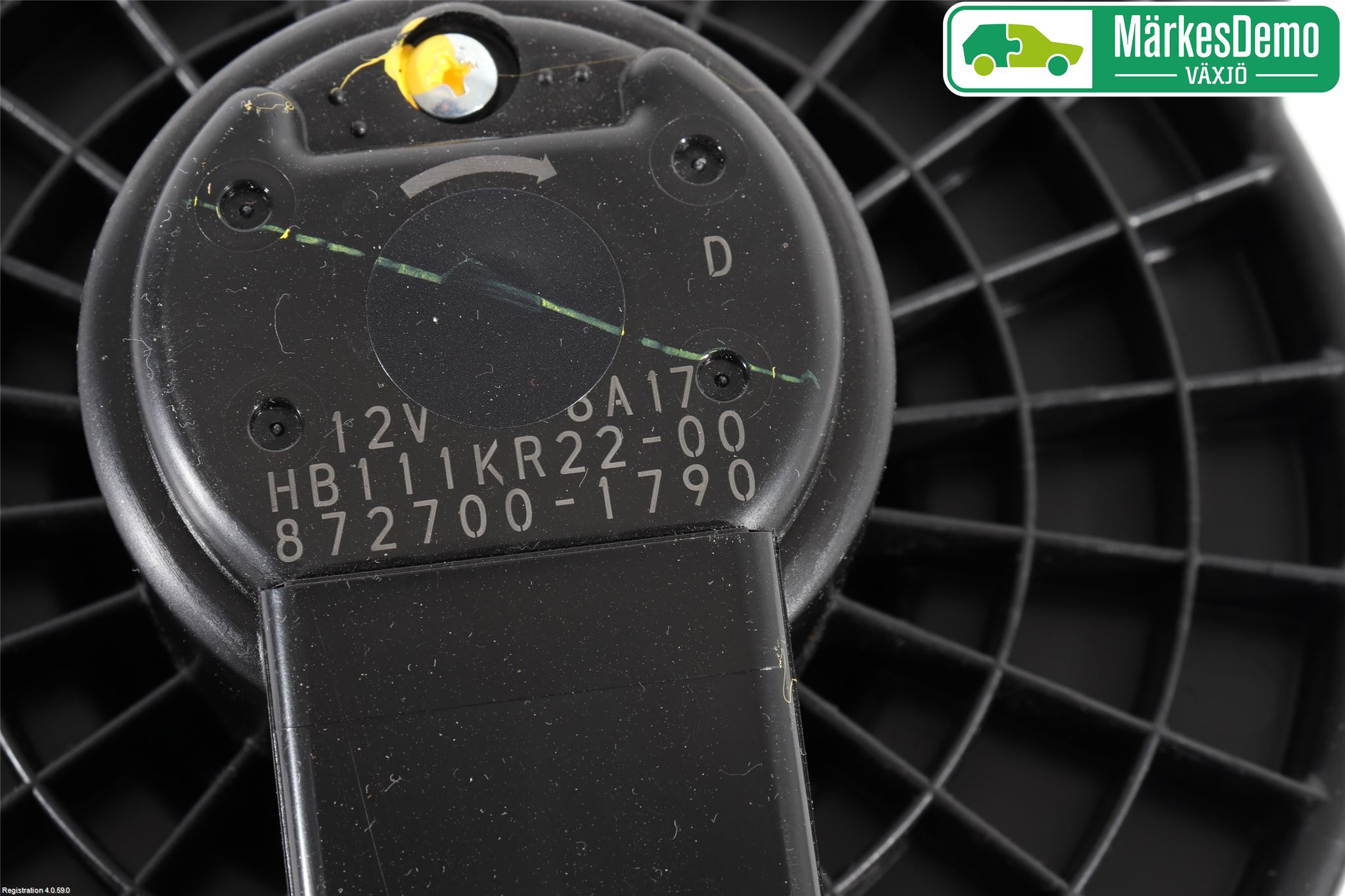 Mazda 3 III 14-19 Varmeapparat Viftemotor