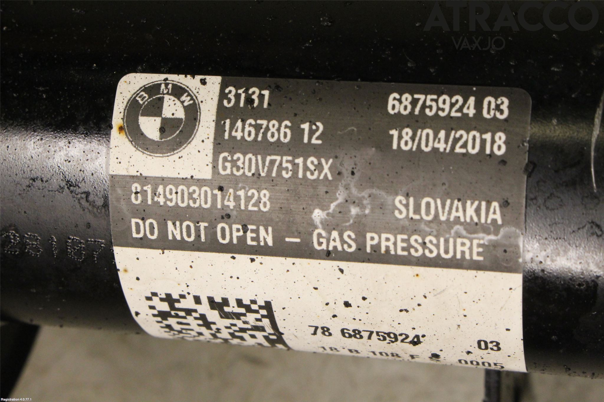 BMW 5 G30/G31/F90 17-23 Fjærbein Foran Høyre