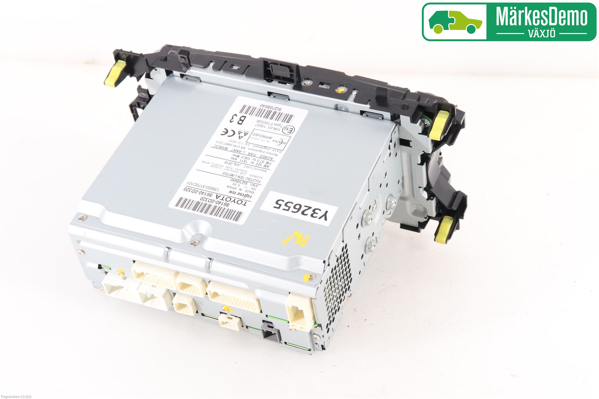 Toyota YARIS XP130 15-20 Stereo Radio Med Cd