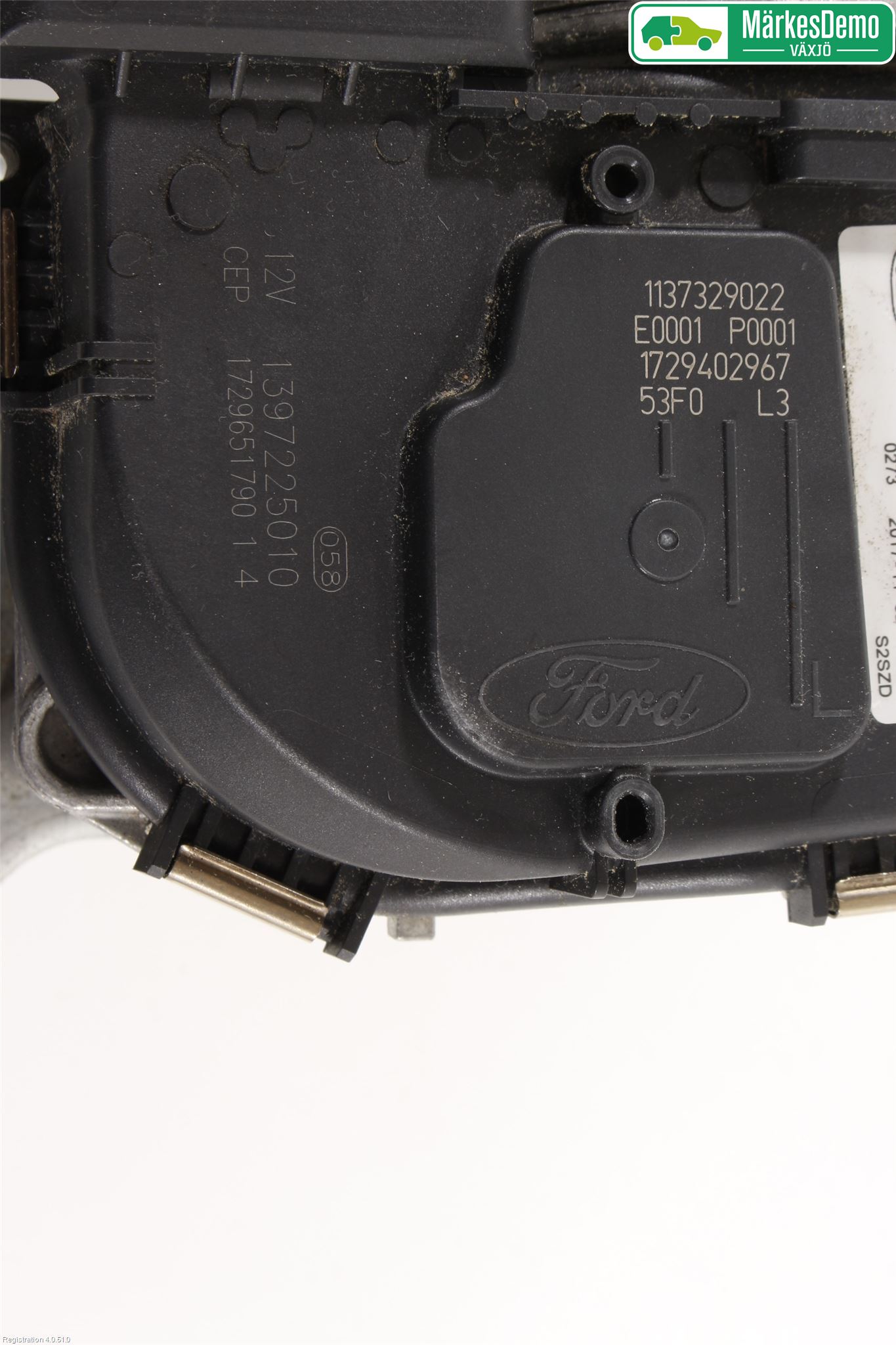 Ford FIESTA (VII) 18-23 Viskermotor Frontrute