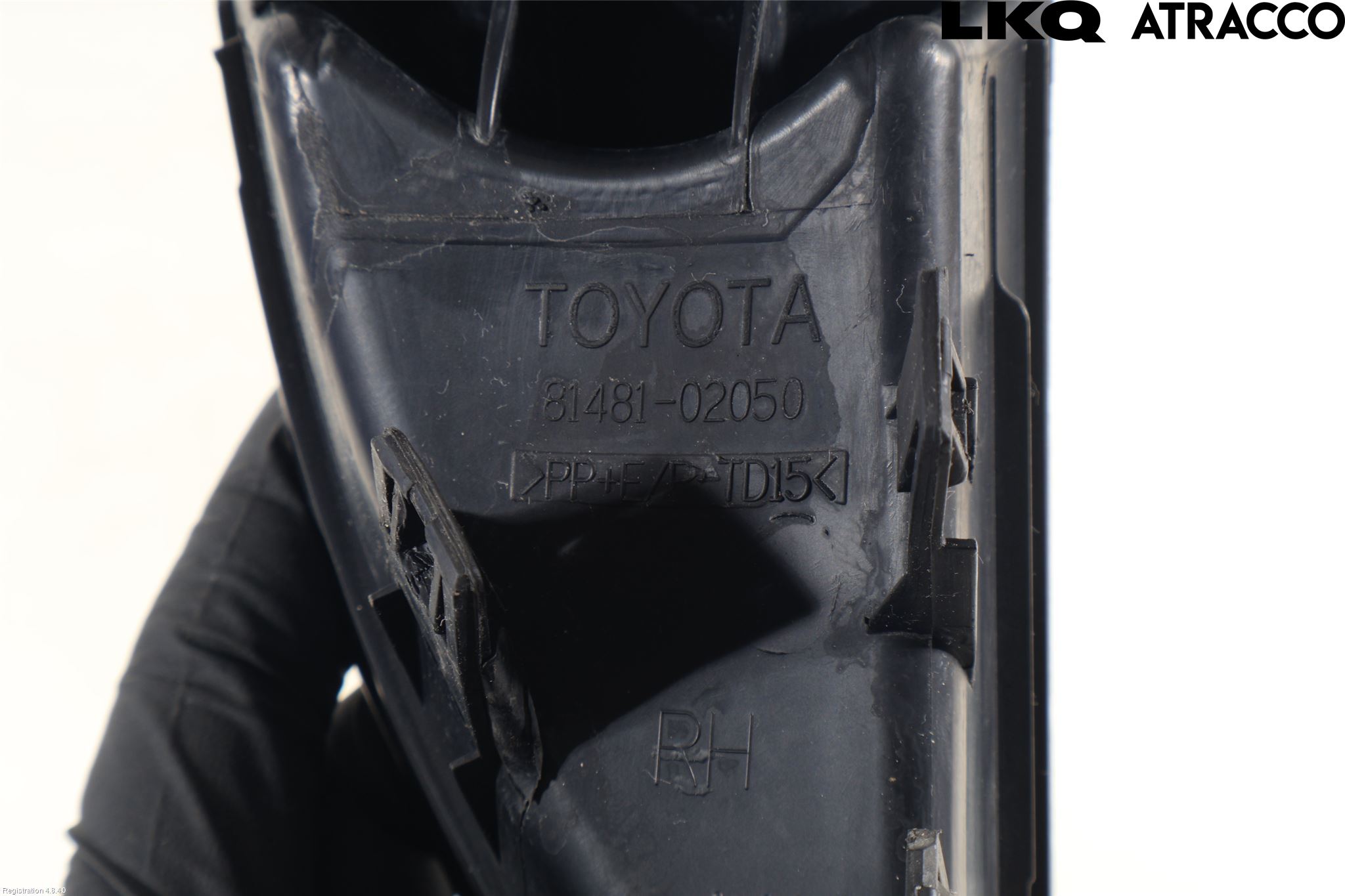 Toyota AURIS 07-09 Frontlykt Kurve-Tåkelys Ramme