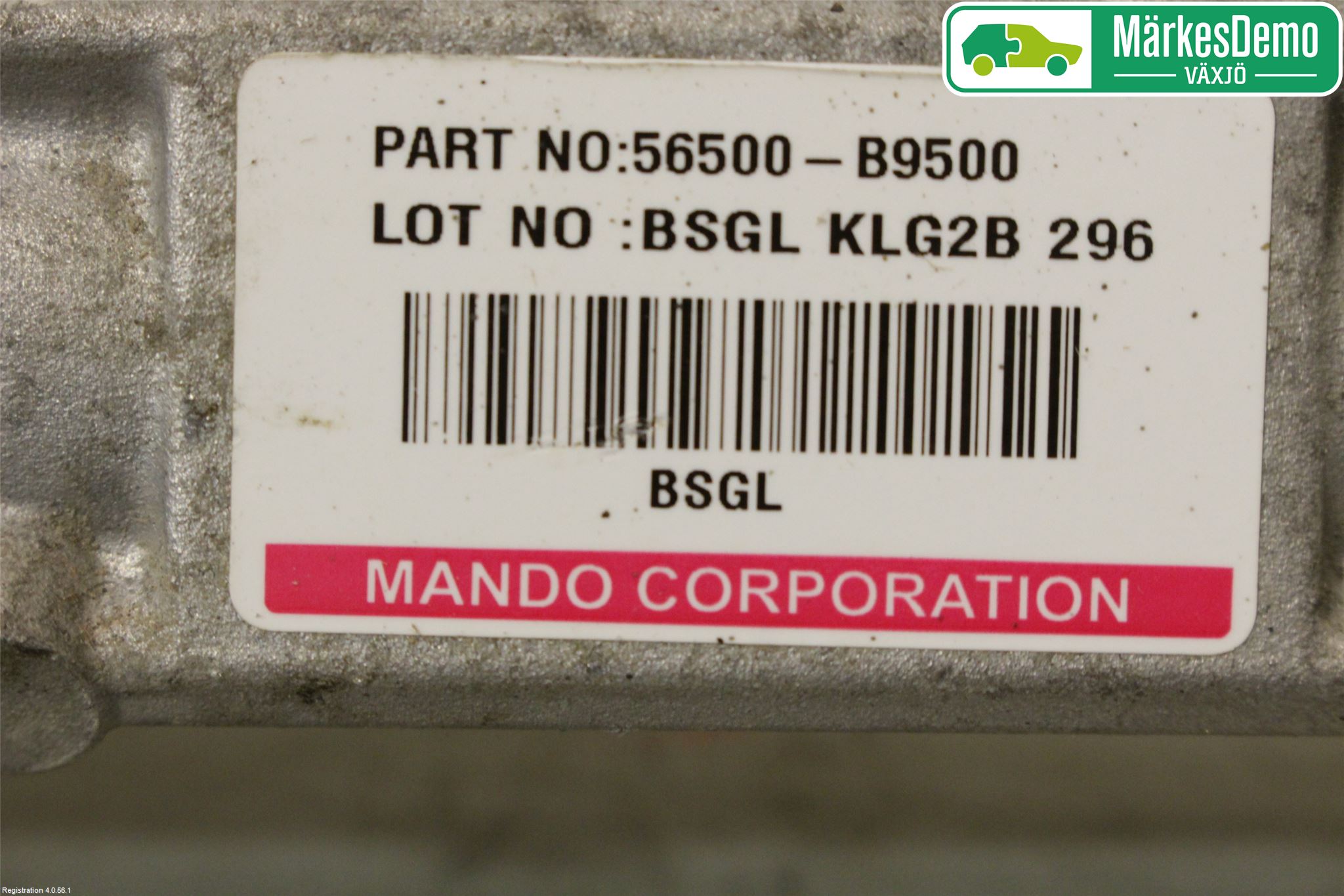 Hyundai i10 BA 14-16 Servo Snekke - Tannstang