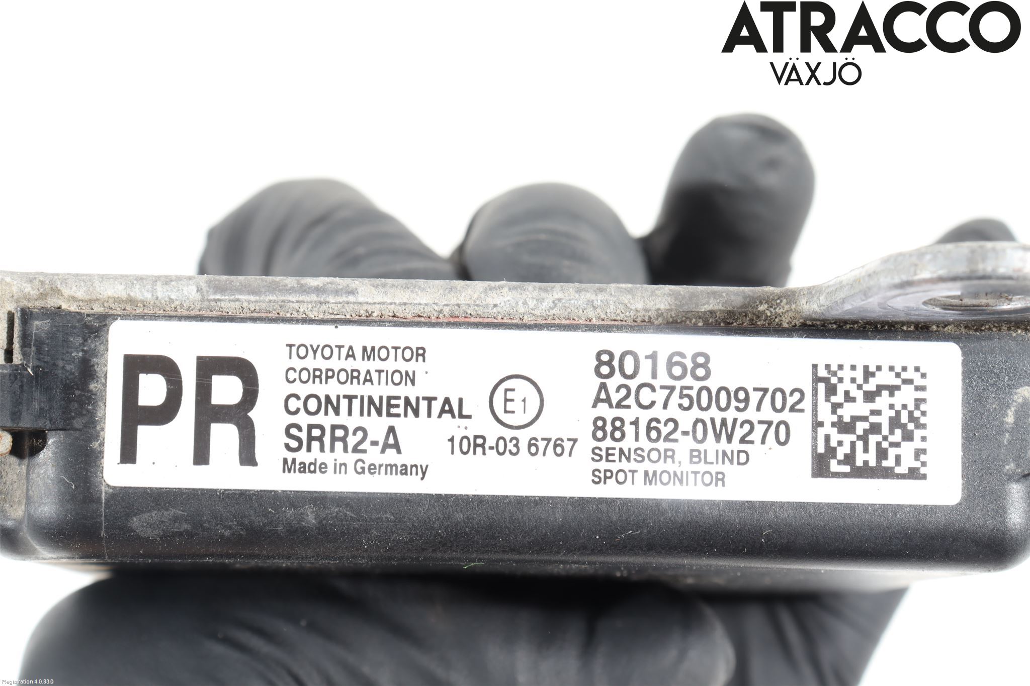 Toyota PRIUS (ZVW50) 16-21 Sensor Kollisjonsbeskyttelse